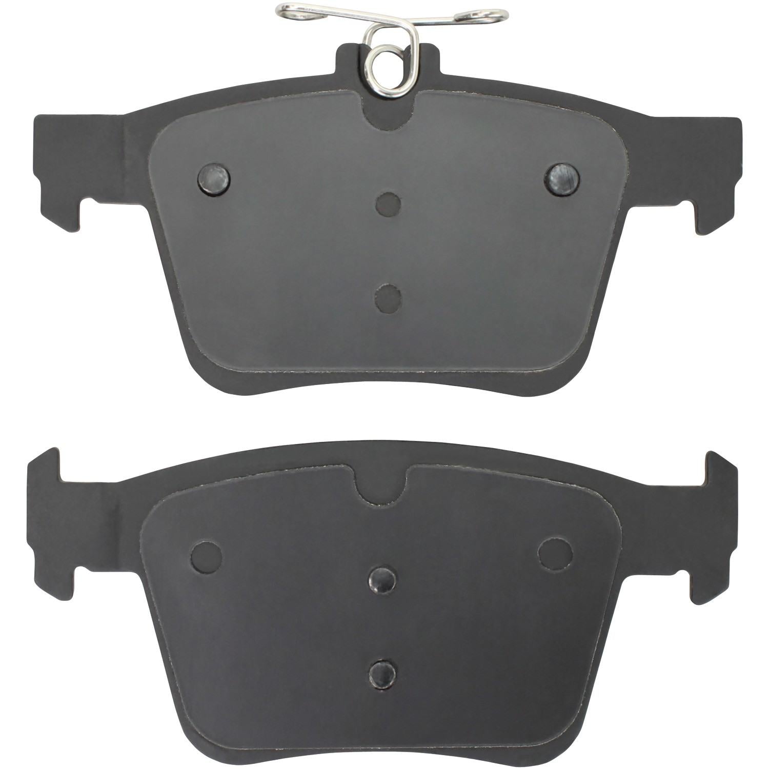 Back View of Rear Disc Brake Pad Set MPA 1003-1761M