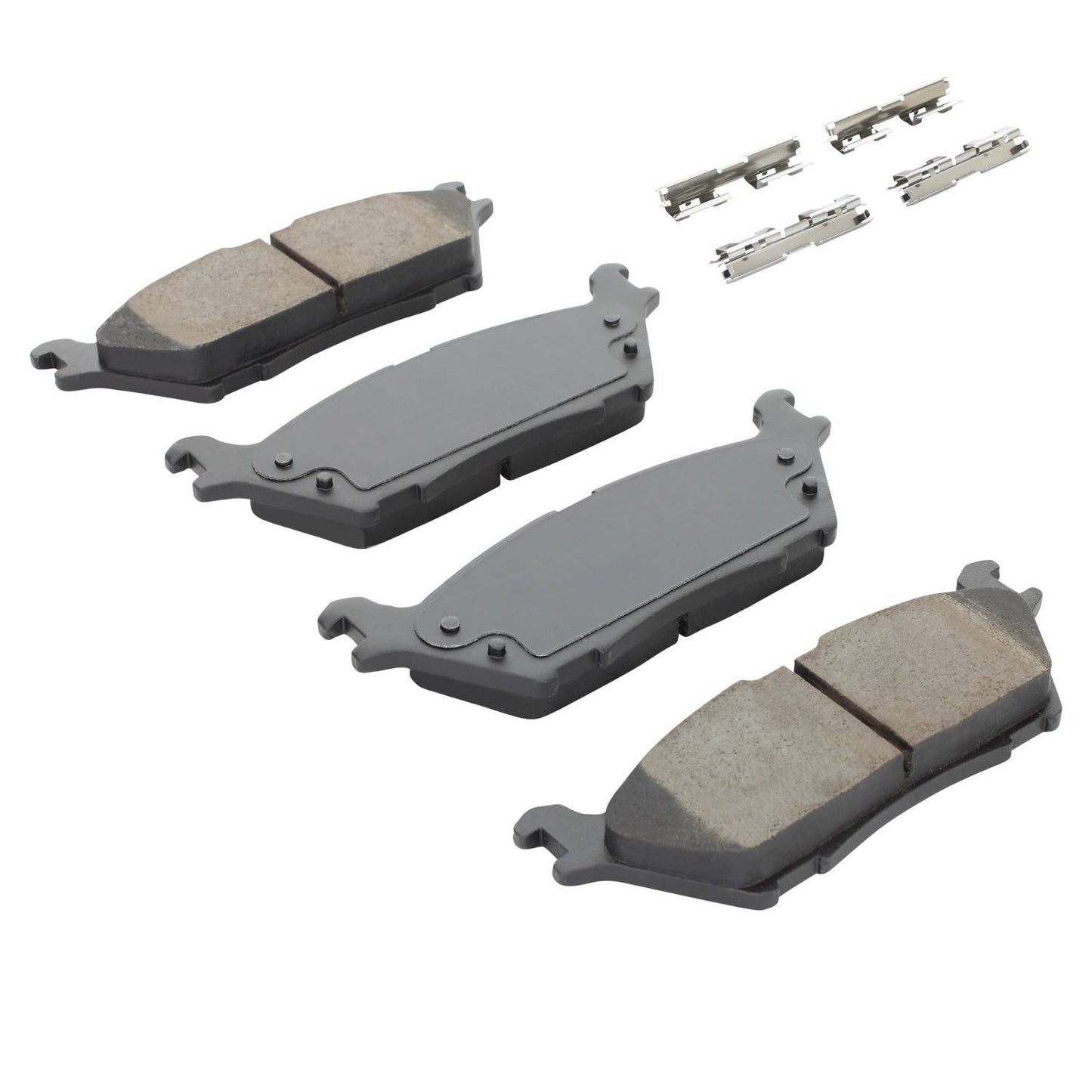 Angle View of Rear Disc Brake Pad Set MPA 1003-1790C