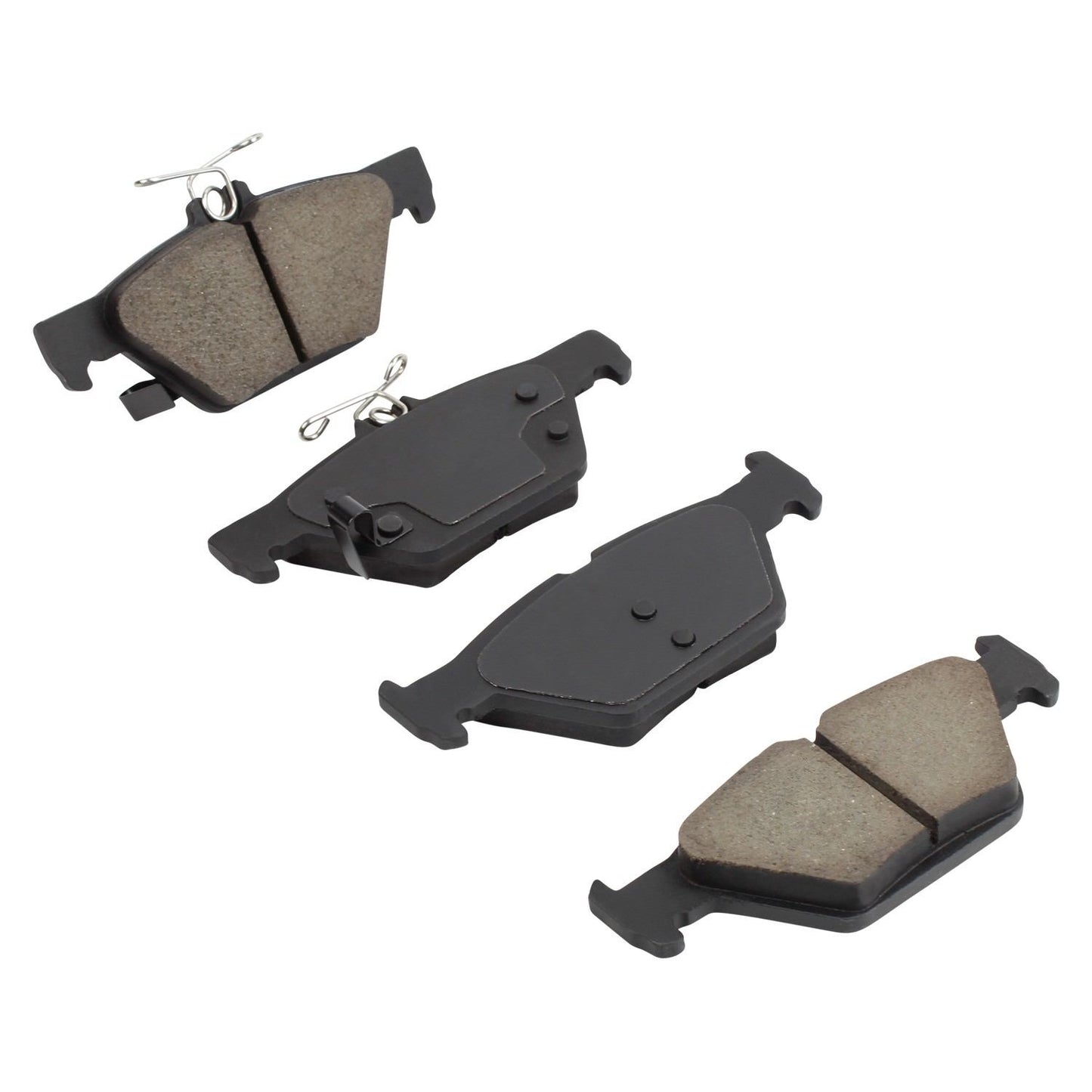 Angle View of Rear Disc Brake Pad Set MPA 1003-1808C