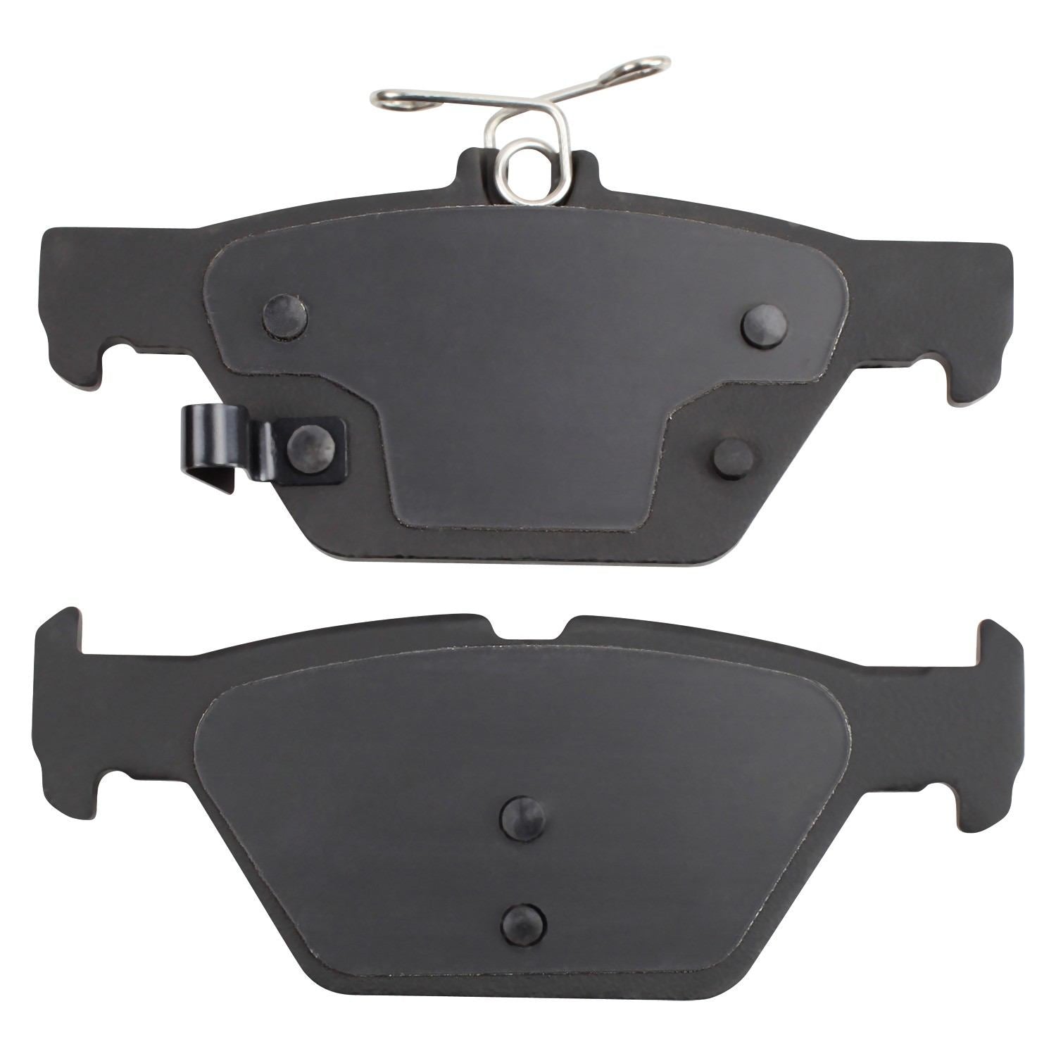 Back View of Rear Disc Brake Pad Set MPA 1003-1808C