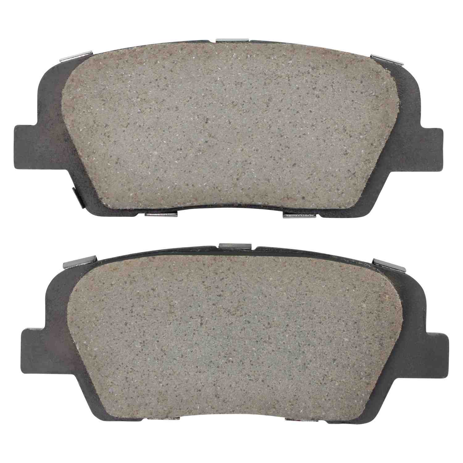 Front View of Rear Disc Brake Pad Set MPA 1003-1816C