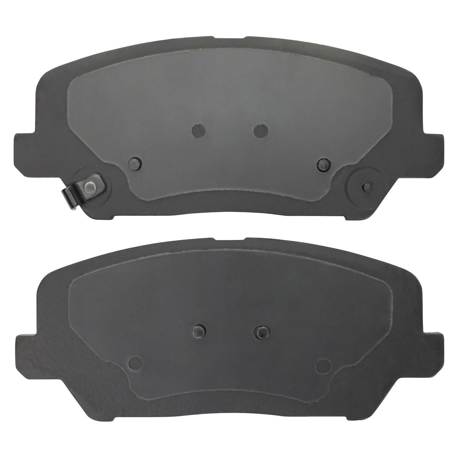 Back View of Front Disc Brake Pad Set MPA 1003-1827C