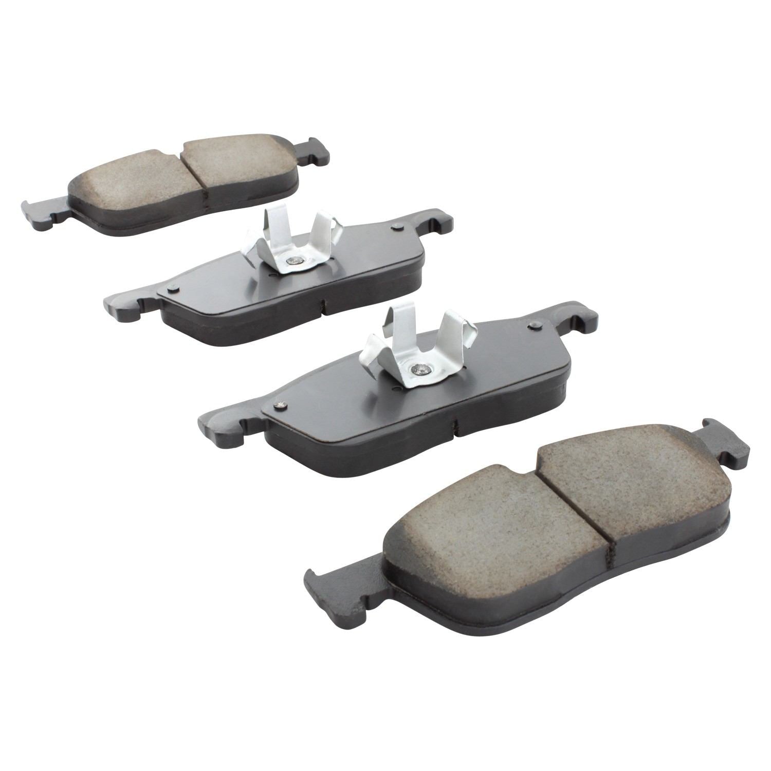 Angle View of Front Disc Brake Pad Set MPA 1003-1838AC