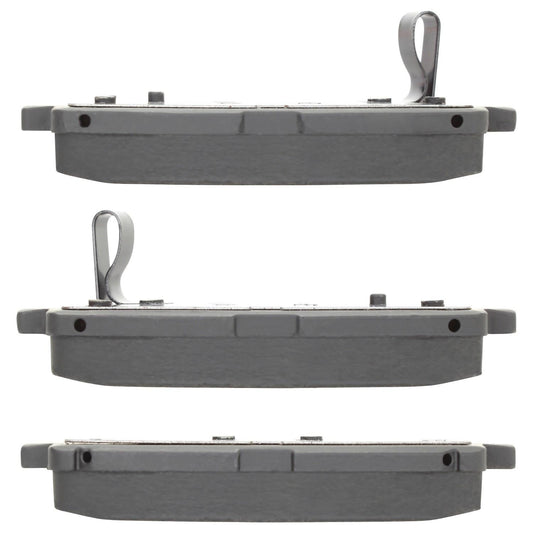 Top View of Rear Disc Brake Pad Set MPA 1003-1848C