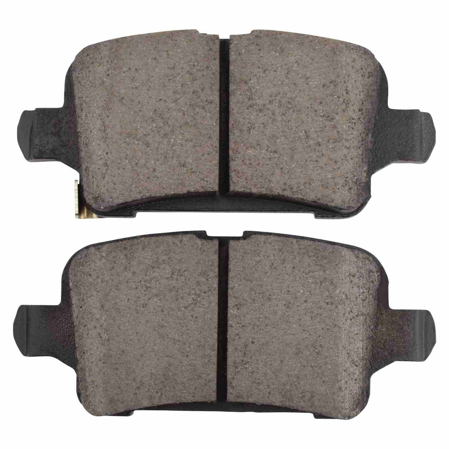 Front View of Rear Disc Brake Pad Set MPA 1003-1857C