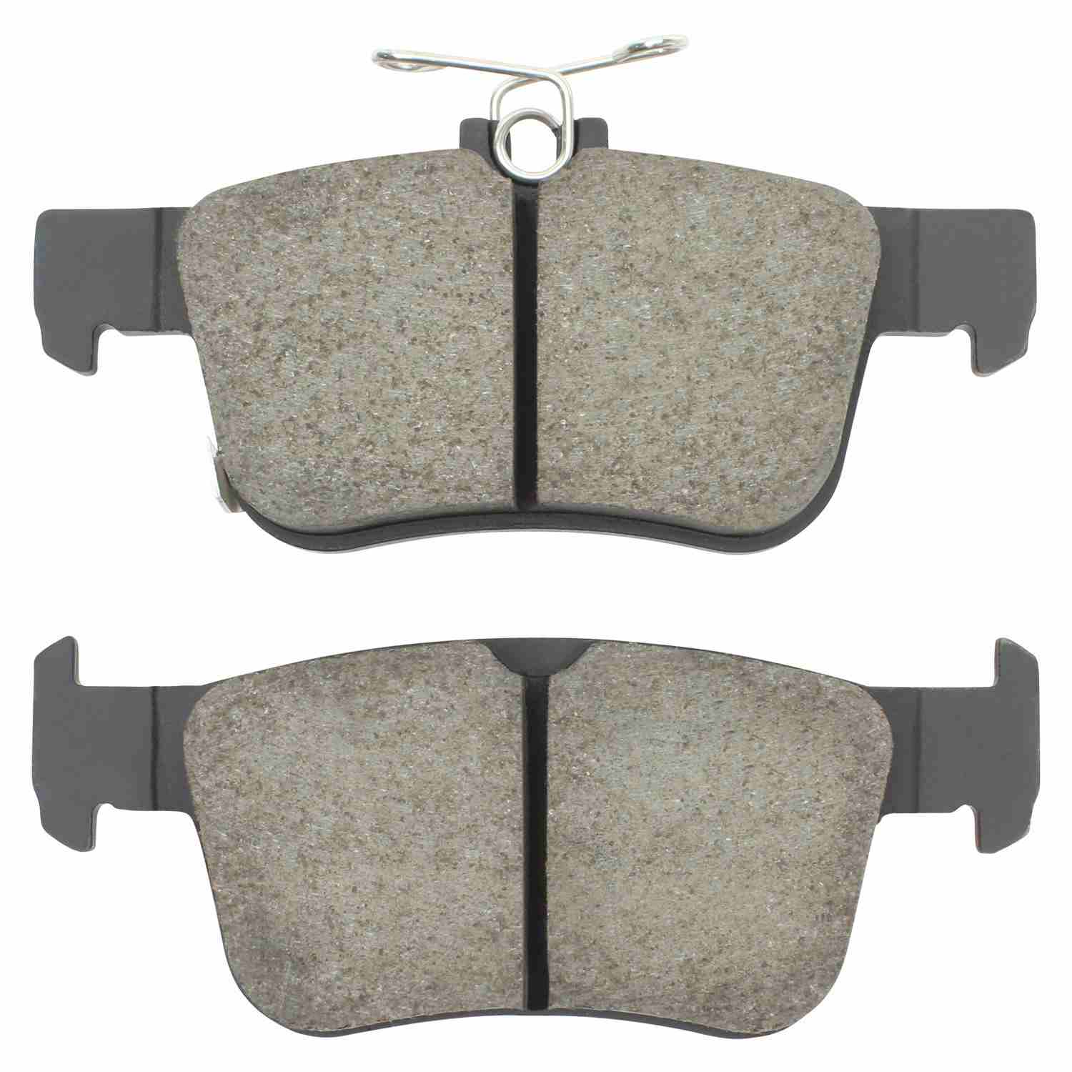 Front View of Rear Disc Brake Pad Set MPA 1003-1878C