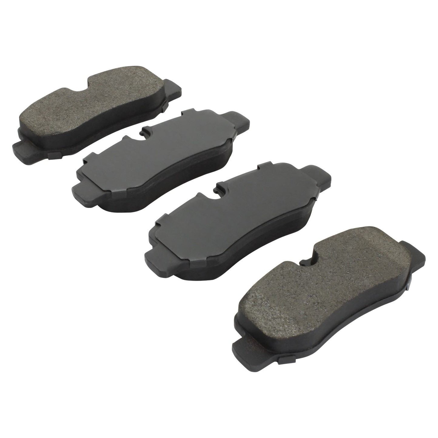 Angle View of Rear Disc Brake Pad Set MPA 1003-1893M