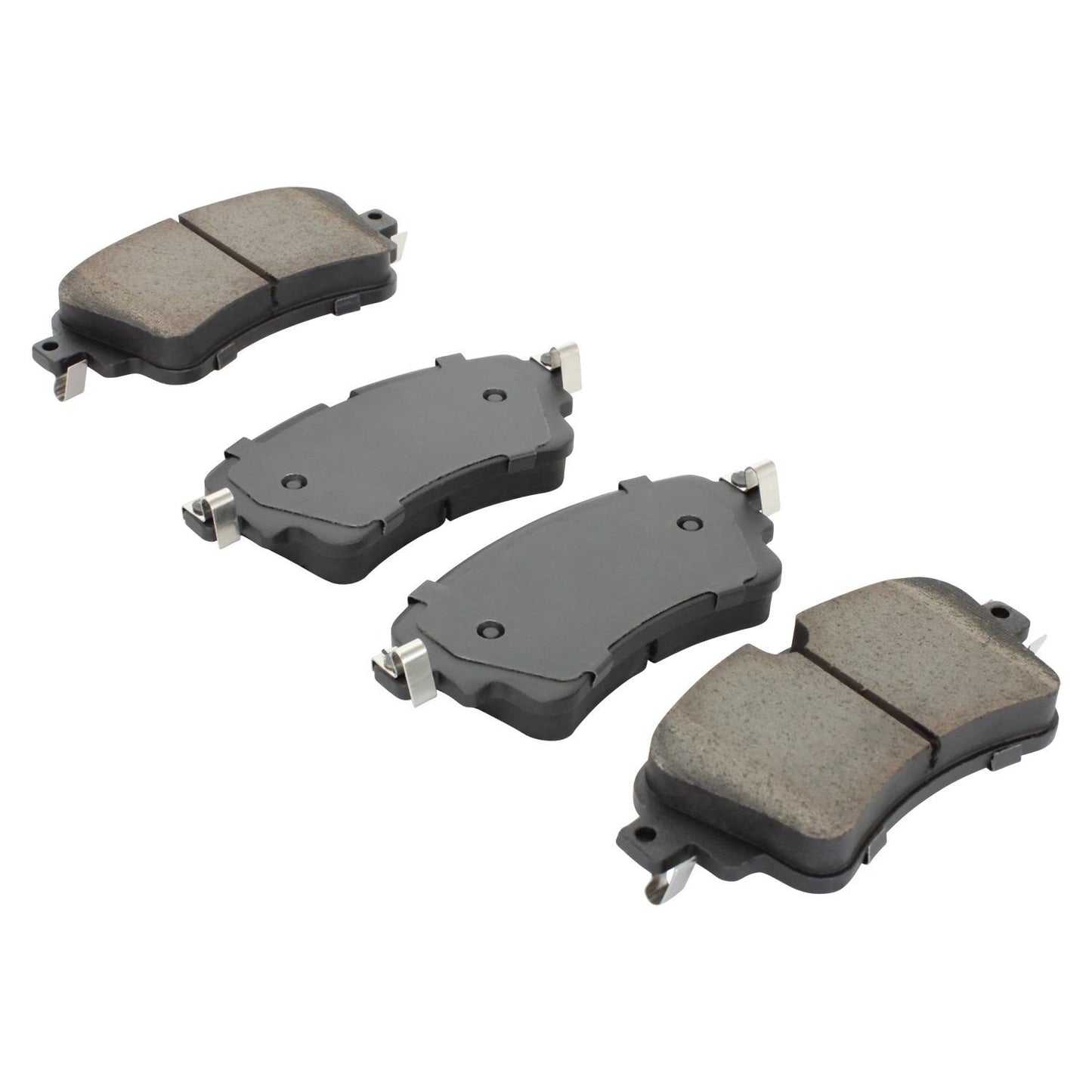 Angle View of Rear Disc Brake Pad Set MPA 1003-1898C