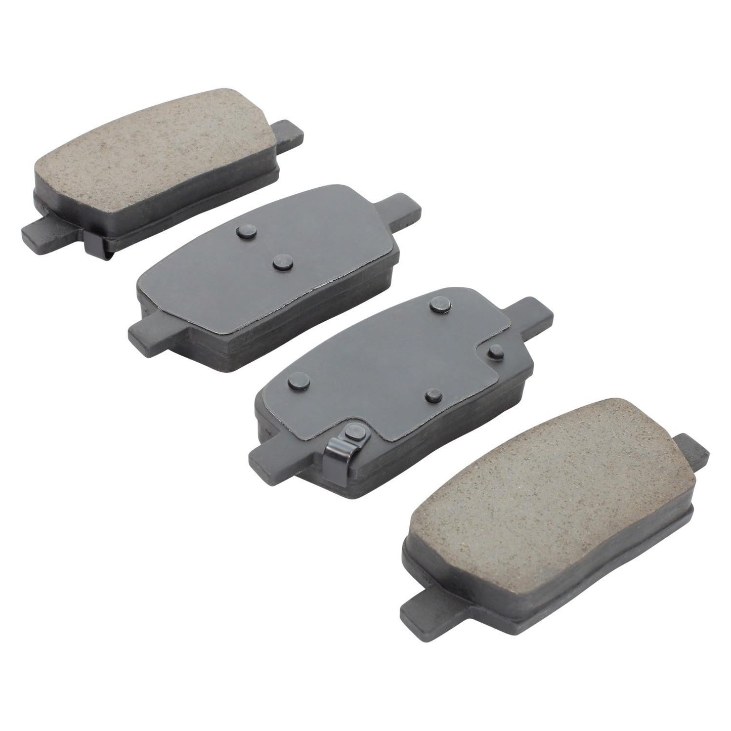 Angle View of Rear Disc Brake Pad Set MPA 1003-1914M