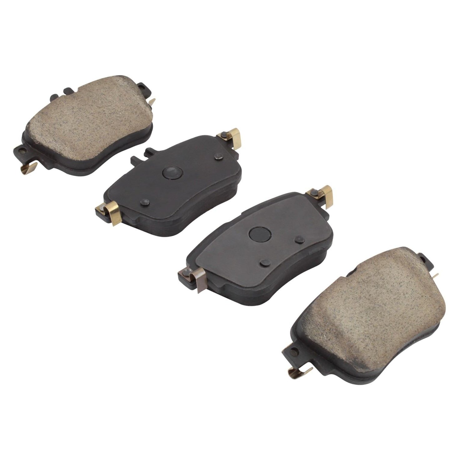 Angle View of Rear Disc Brake Pad Set MPA 1003-1936C