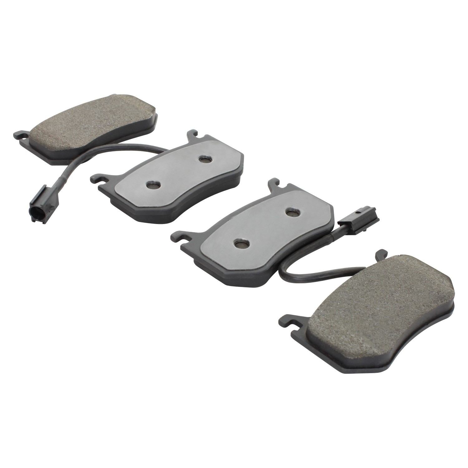 Angle View of Rear Disc Brake Pad Set MPA 1003-2043M