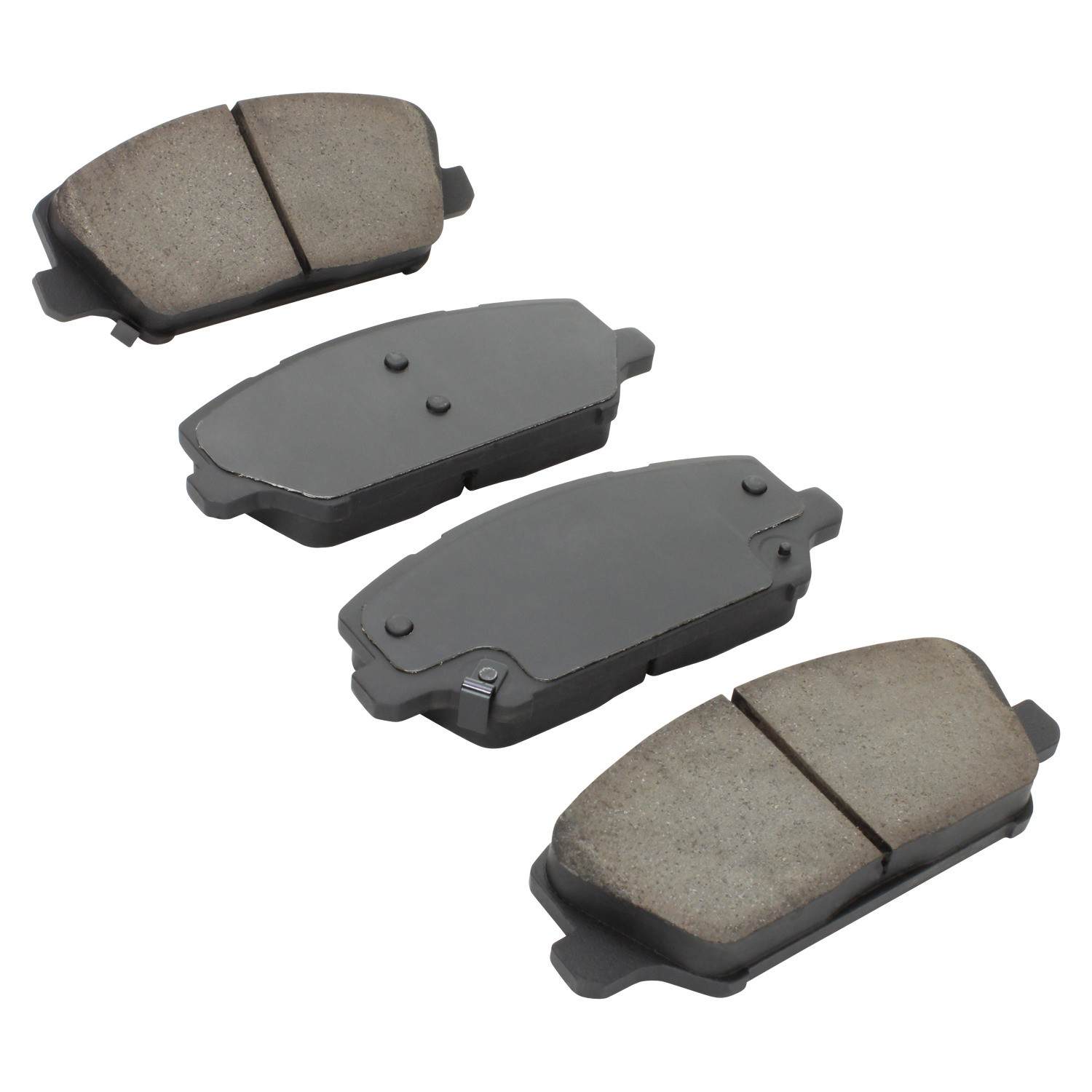 Angle View of Front Disc Brake Pad Set MPA 1003-2049C