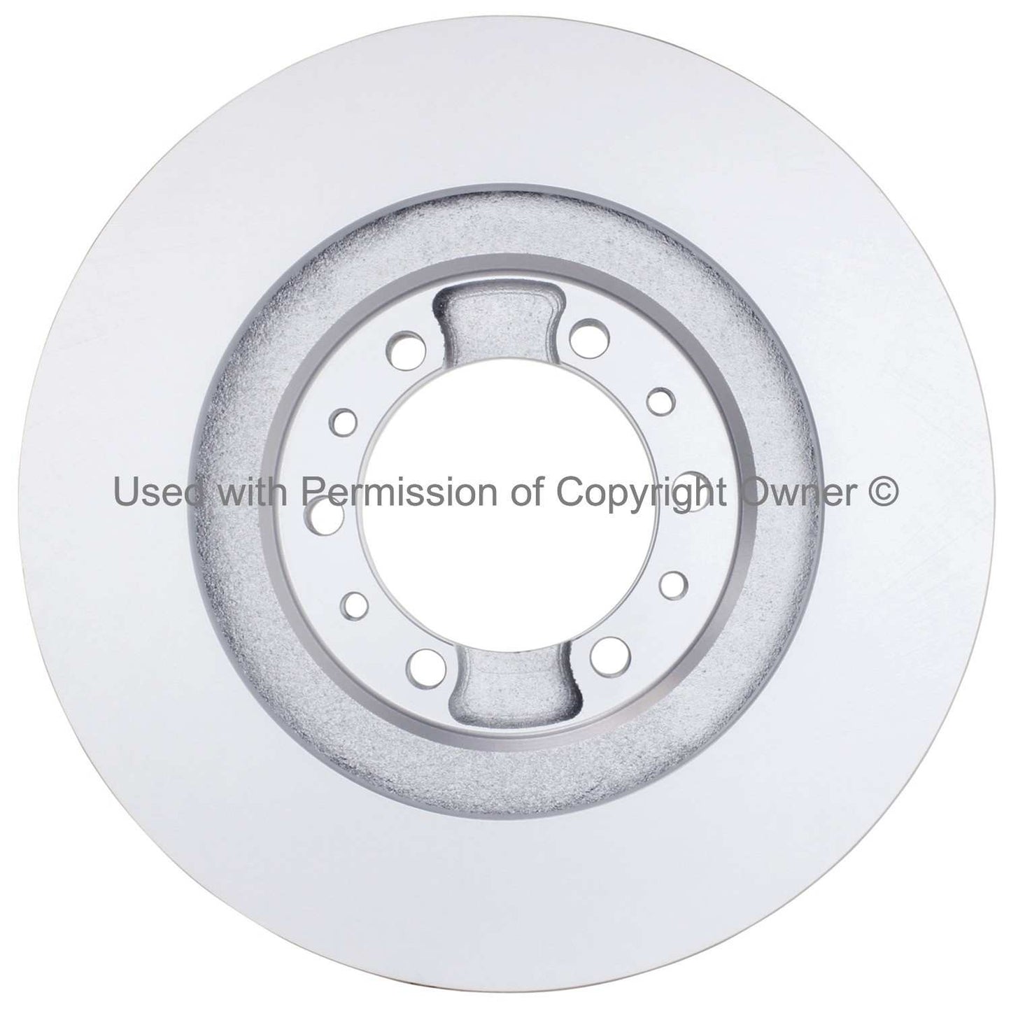 Back View of Front Disc Brake Rotor MPA BR31240G