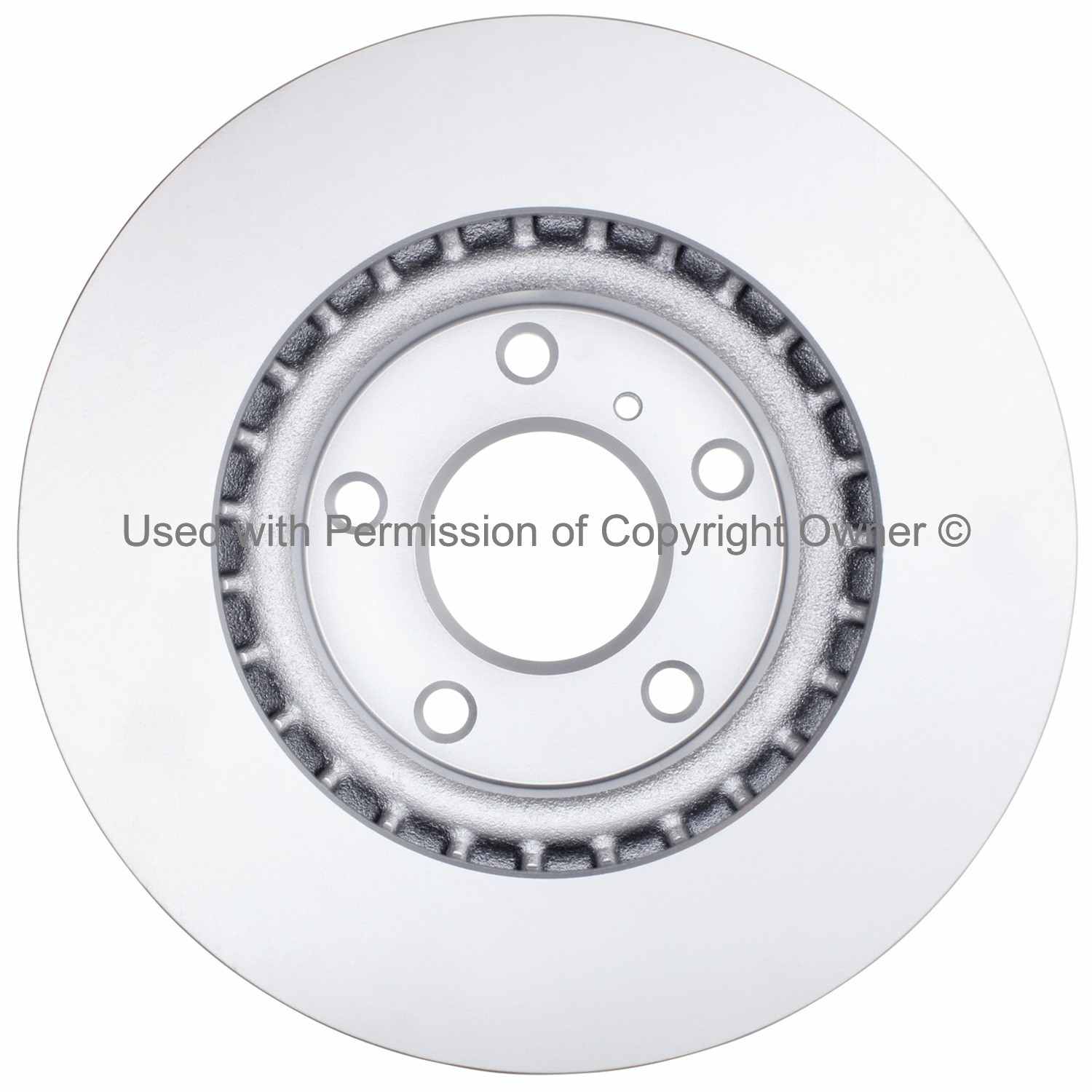 Back View of Front Disc Brake Rotor MPA BR31350G