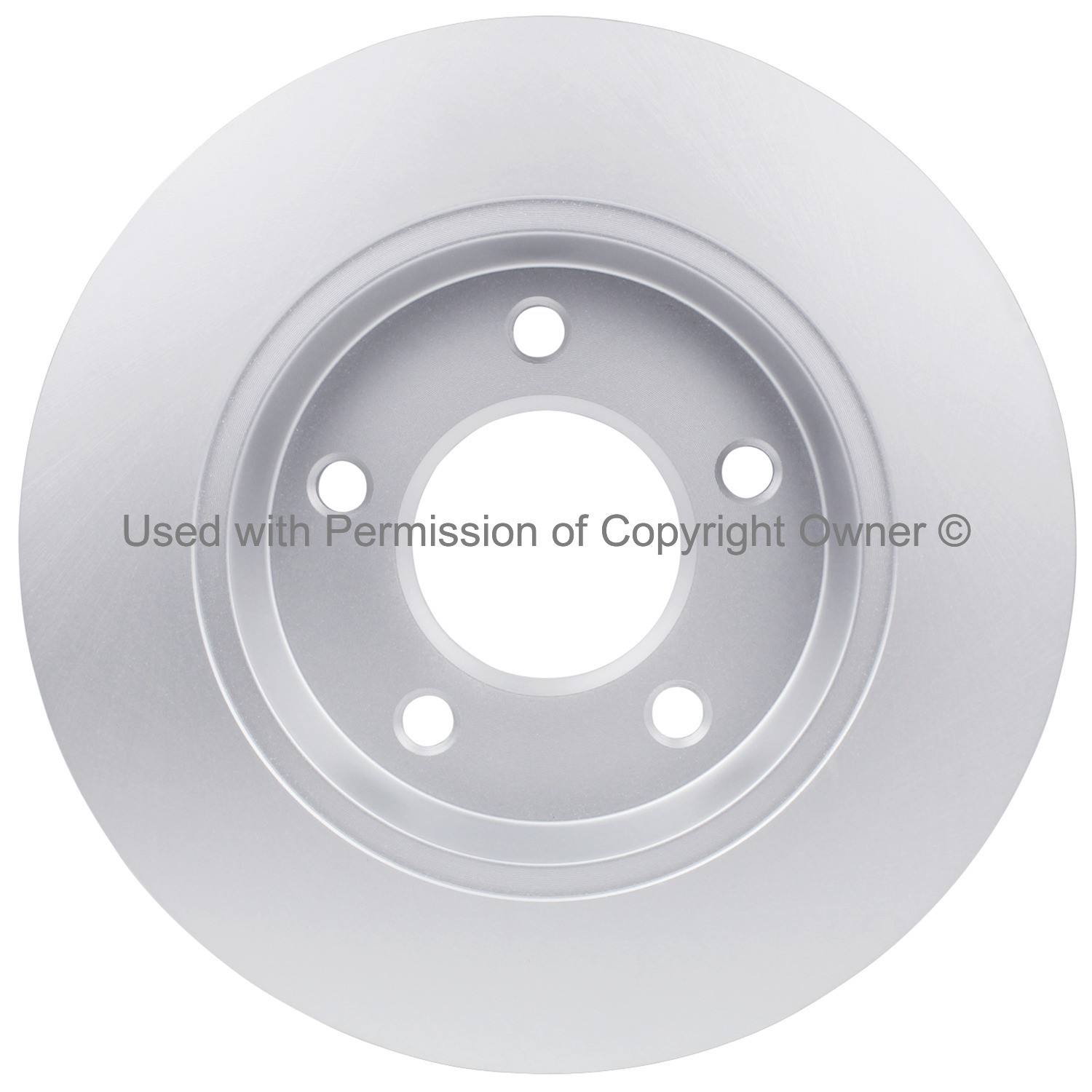 Back View of Rear Disc Brake Rotor MPA BR31365G