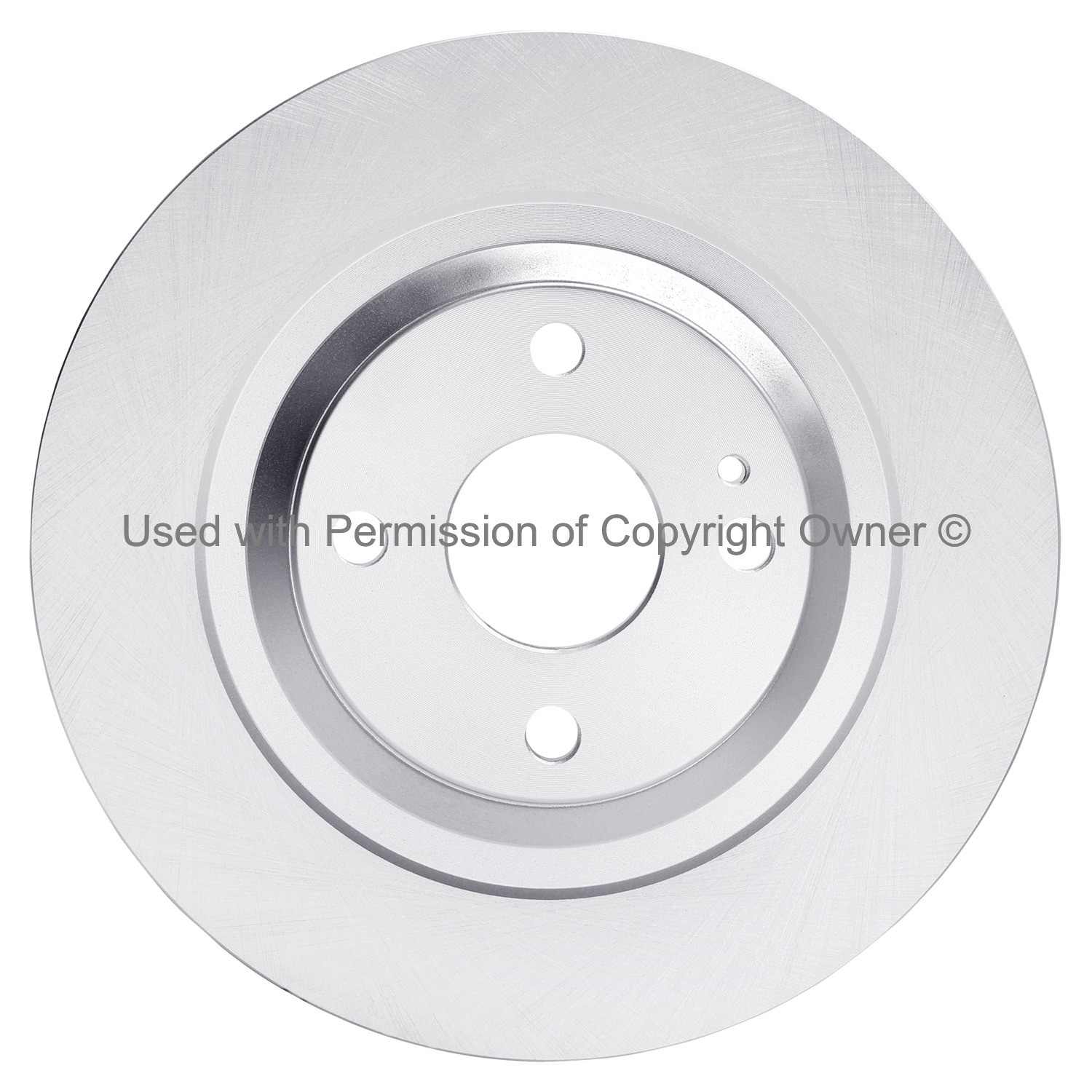 Front View of Rear Disc Brake Rotor MPA BR31378G