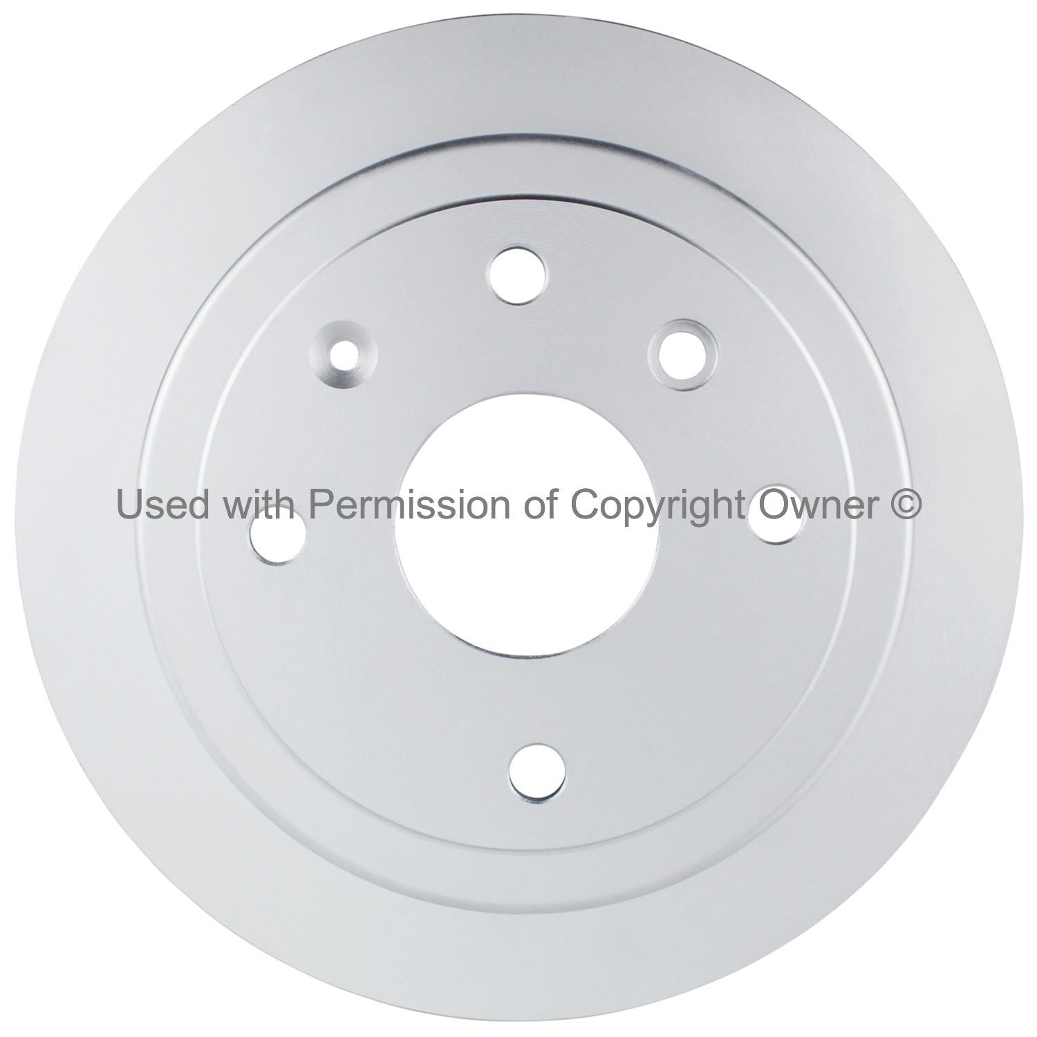 Front View of Rear Disc Brake Rotor MPA BR31391G