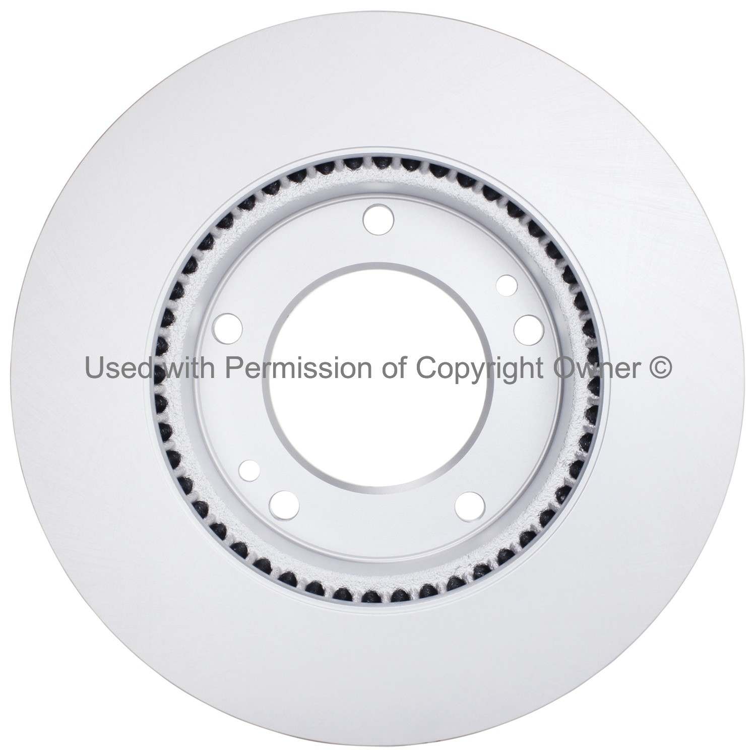 Back View of Front Disc Brake Rotor MPA BR31700G