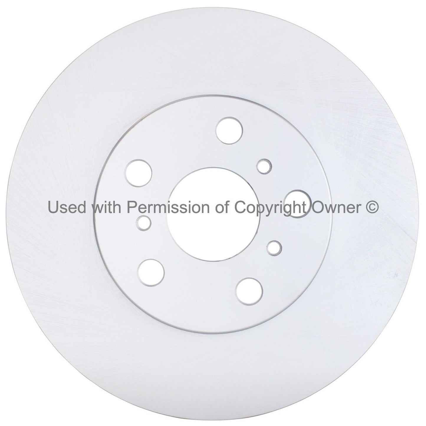 Front View of Front Disc Brake Rotor MPA BR3286G