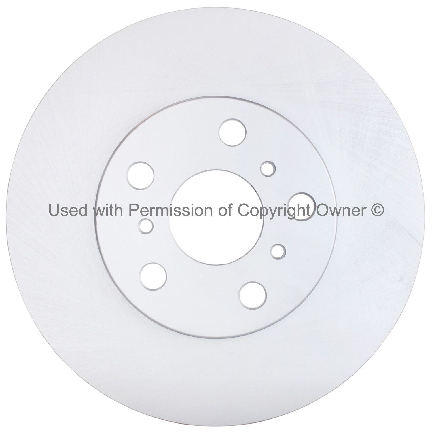 Front View of Front Disc Brake Rotor MPA BR3286G