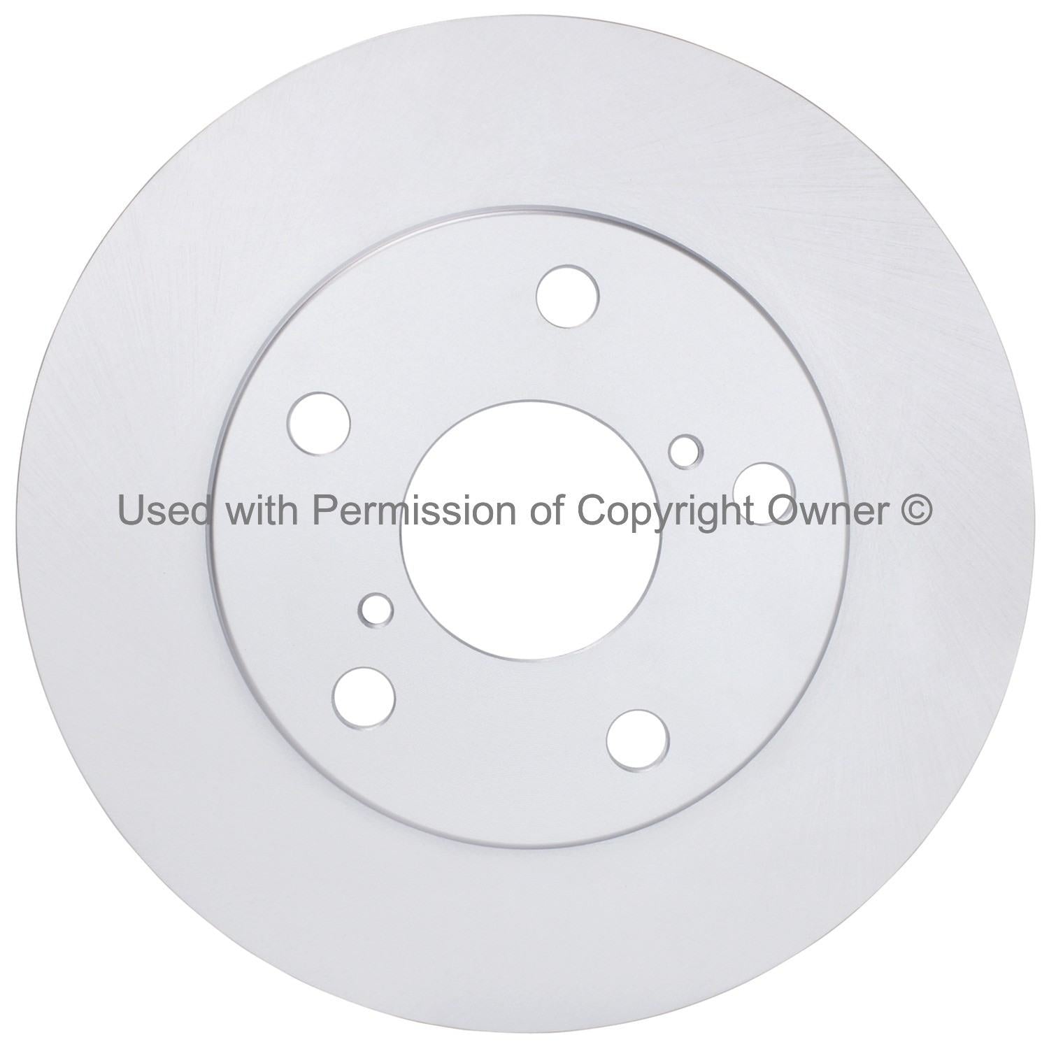 Front View of Front Disc Brake Rotor MPA BR3293G