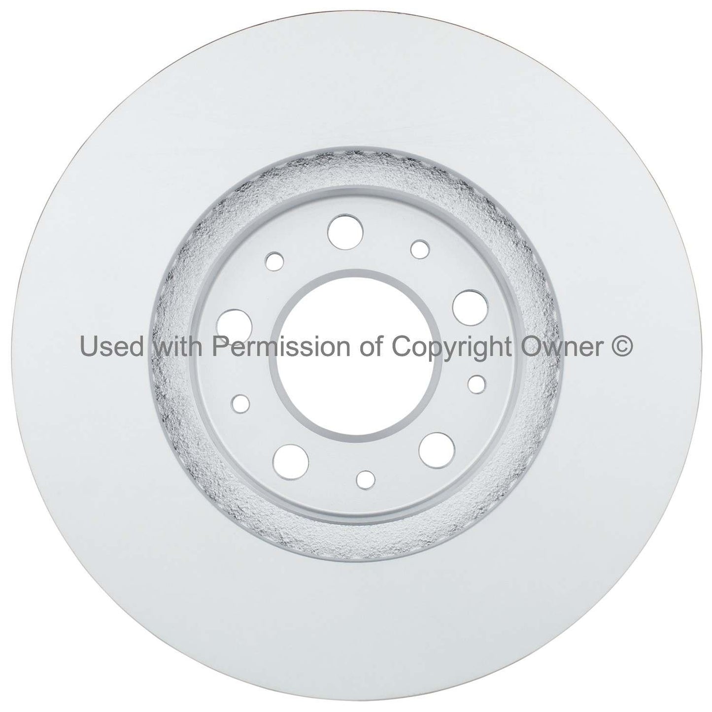 Back View of Front Disc Brake Rotor MPA BR34057G