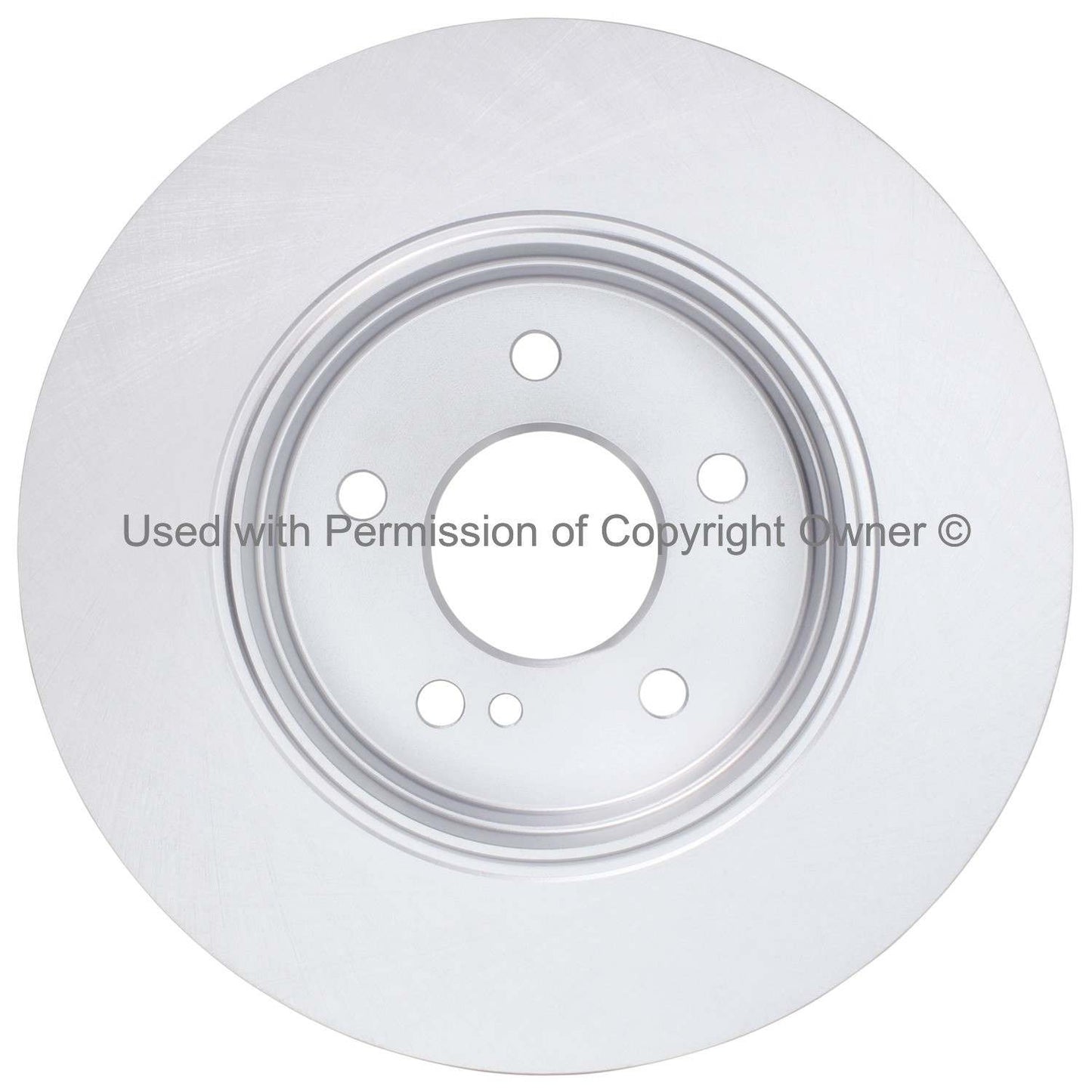 Back View of Rear Disc Brake Rotor MPA BR34100G