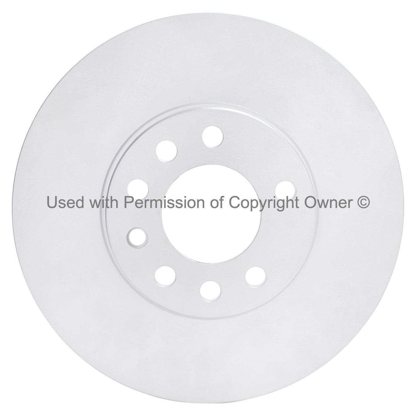 Front View of Front Disc Brake Rotor MPA BR34140G