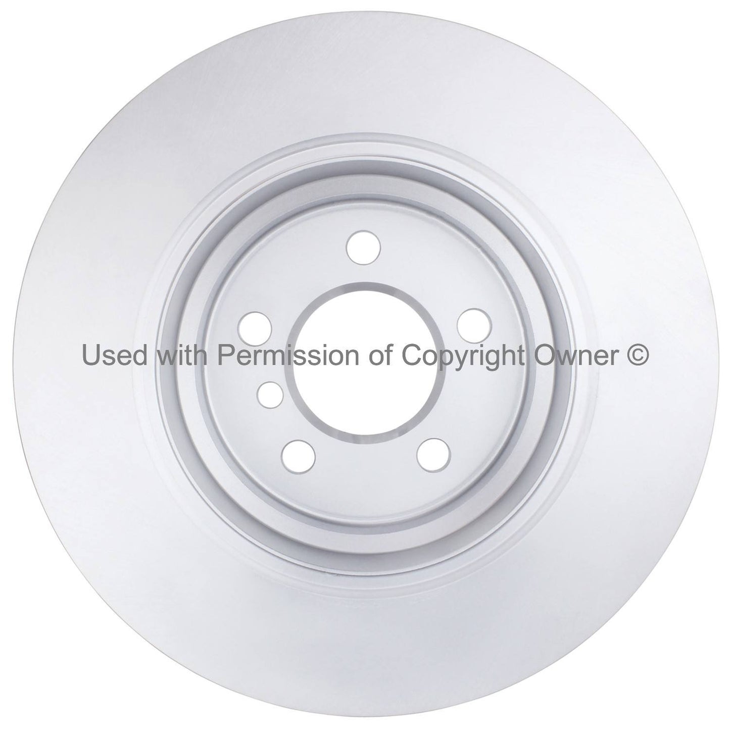 Back View of Rear Disc Brake Rotor MPA BR34180G