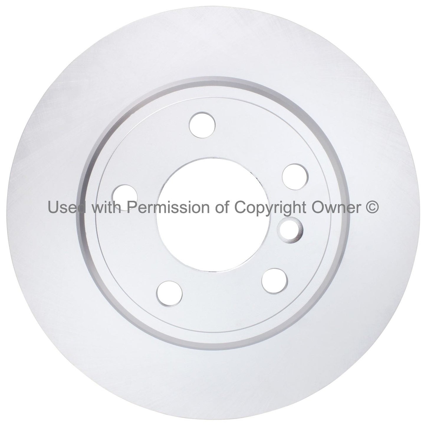 Front View of Rear Disc Brake Rotor MPA BR34180G