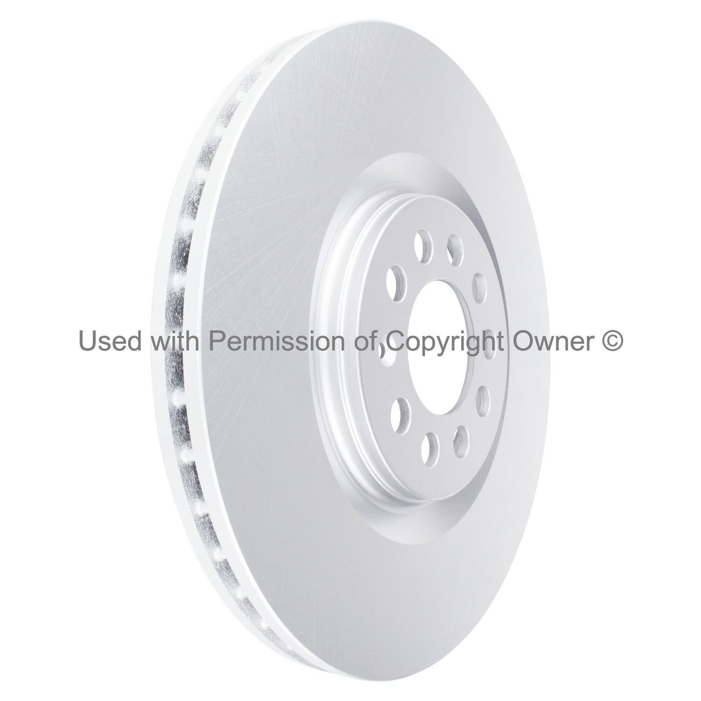 Angle View of Front Disc Brake Rotor MPA BR34193G