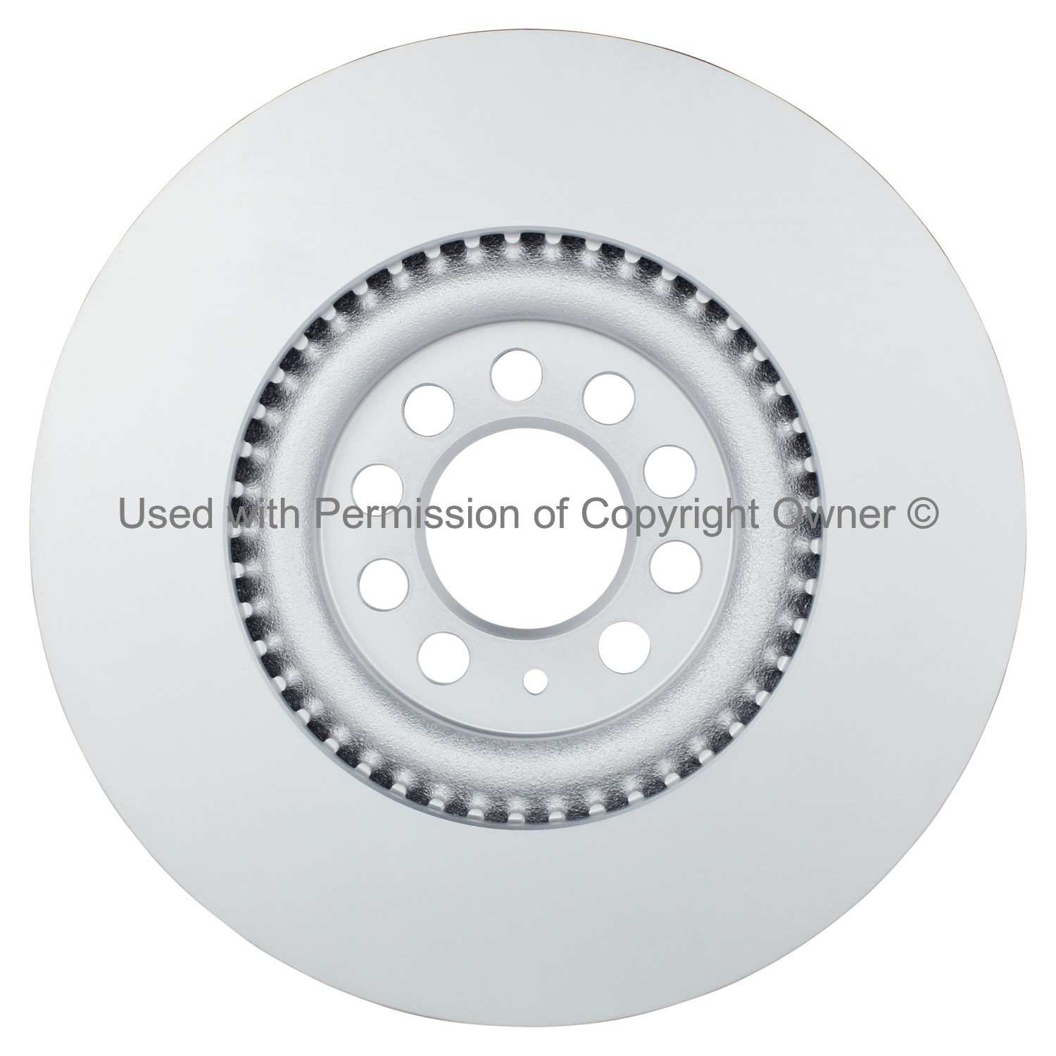 Back View of Front Disc Brake Rotor MPA BR34193G