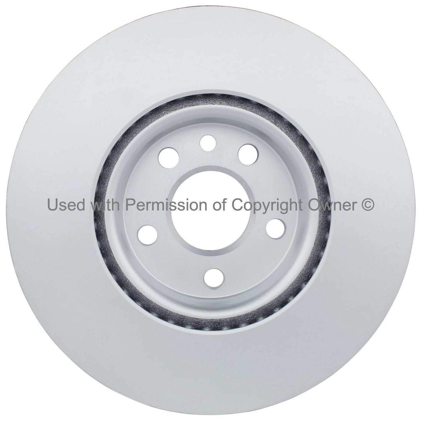 Back View of Front Disc Brake Rotor MPA BR34756G