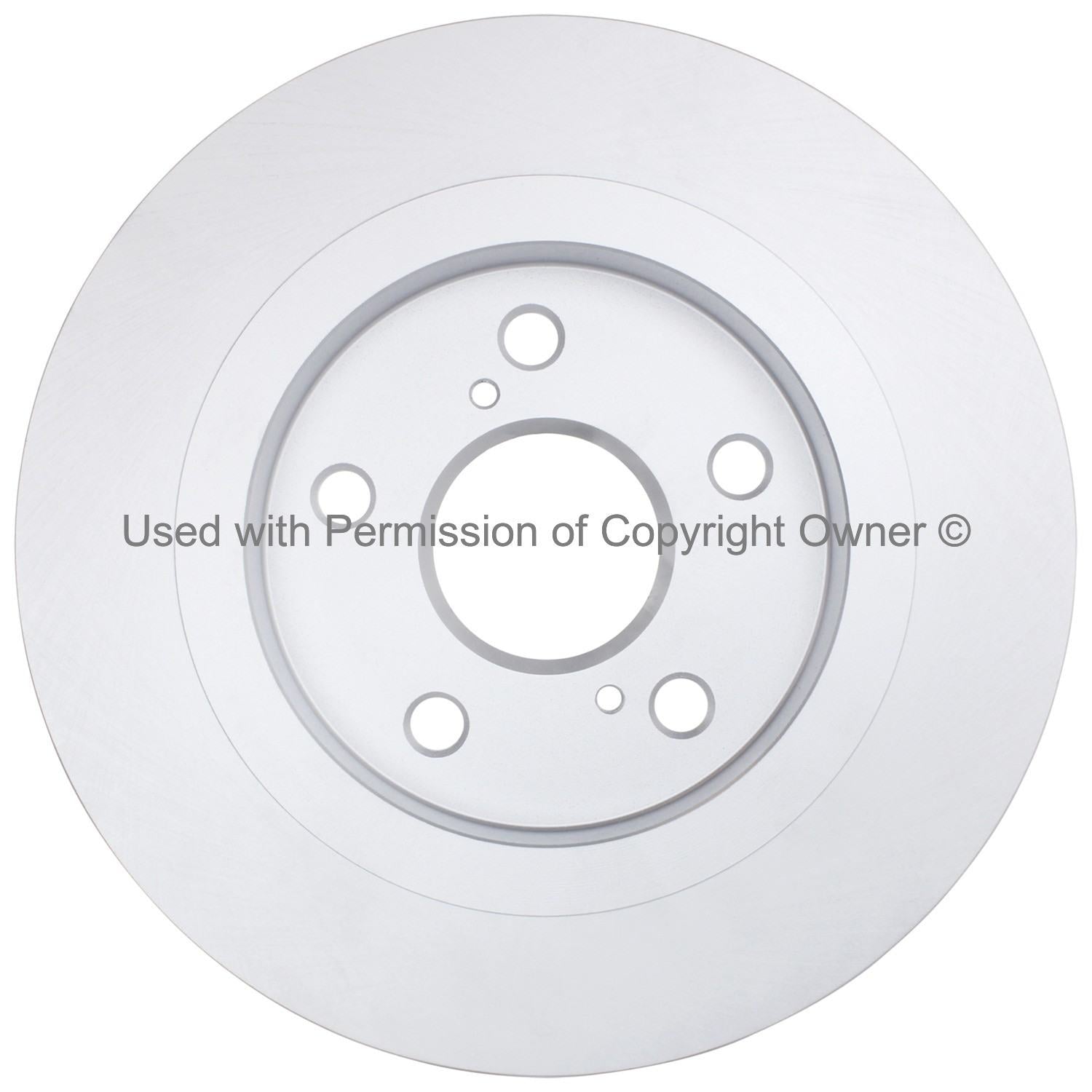 Back View of Rear Disc Brake Rotor MPA BR35290G