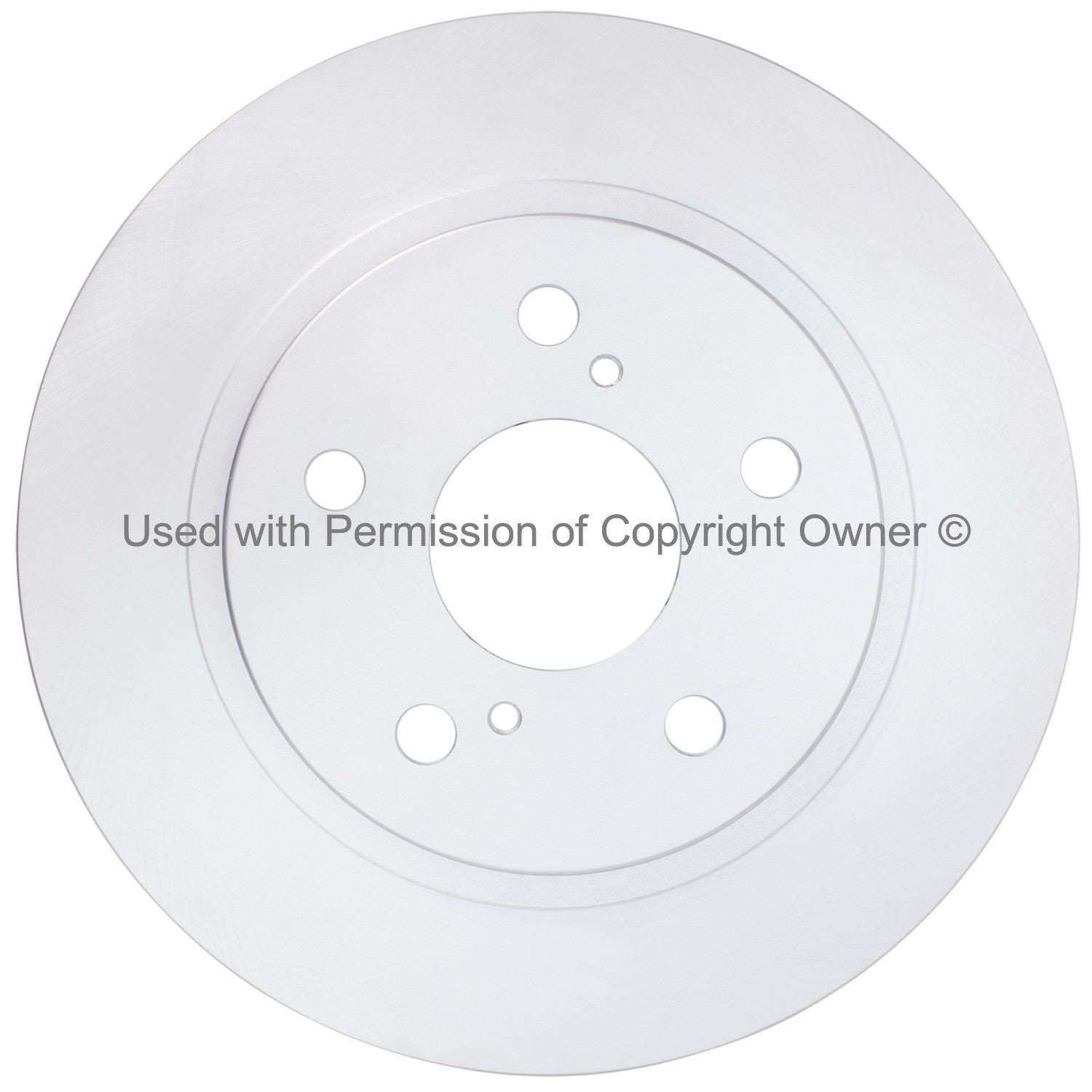 Front View of Rear Disc Brake Rotor MPA BR35290G