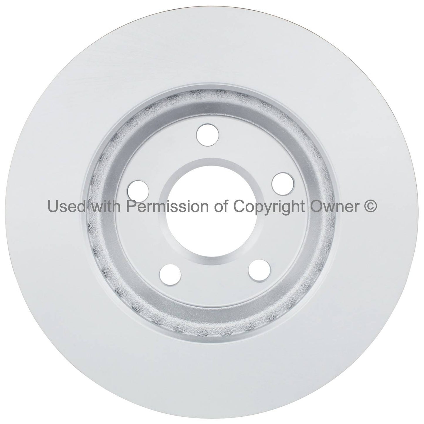 Back View of Front Disc Brake Rotor MPA BR41117G