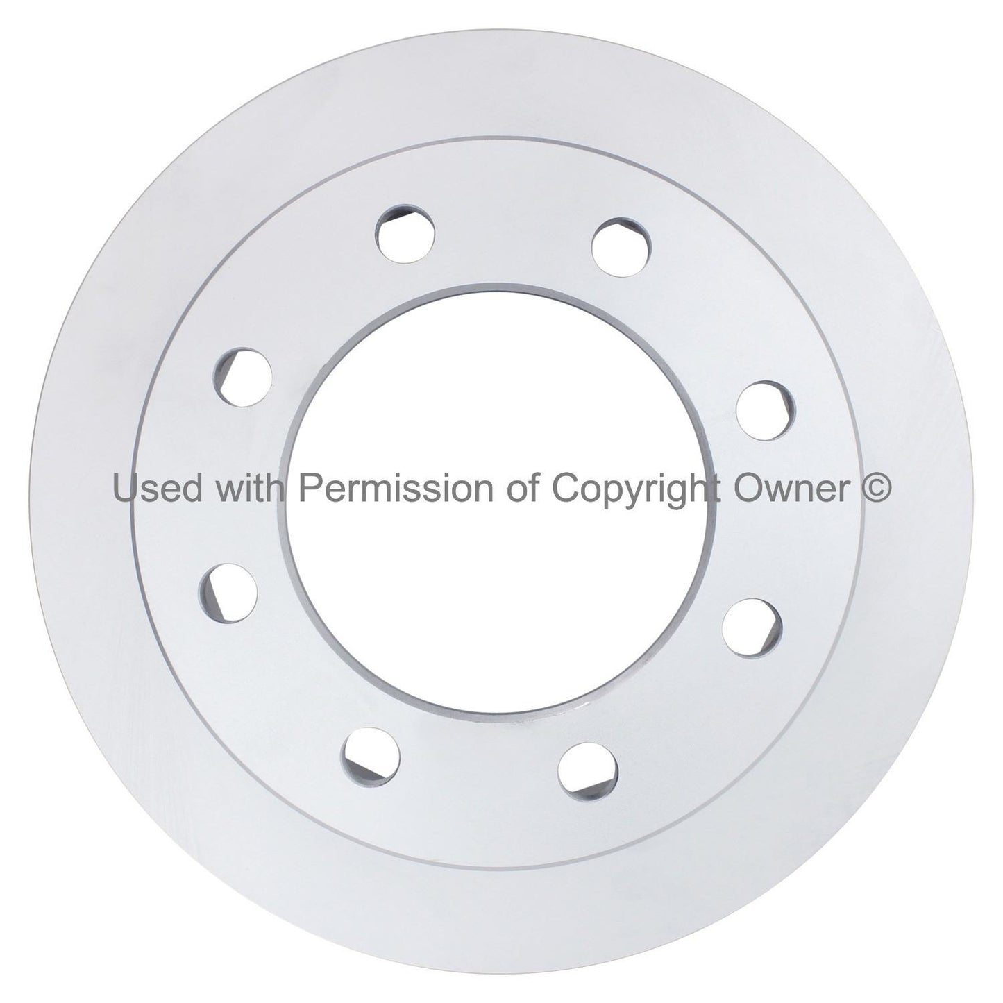 Front View of Rear Disc Brake Rotor MPA BR41245G