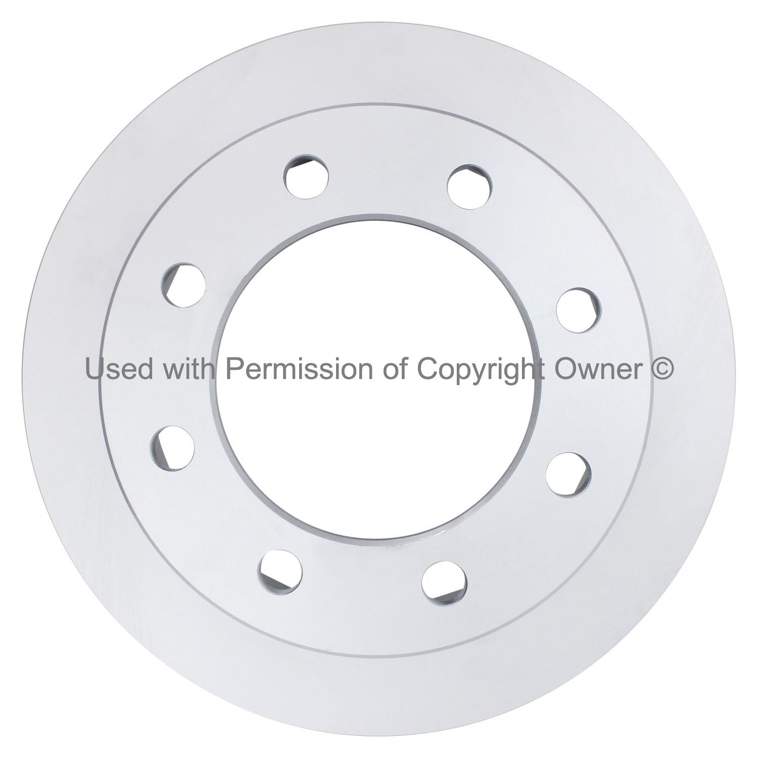 Front View of Rear Disc Brake Rotor MPA BR41245G