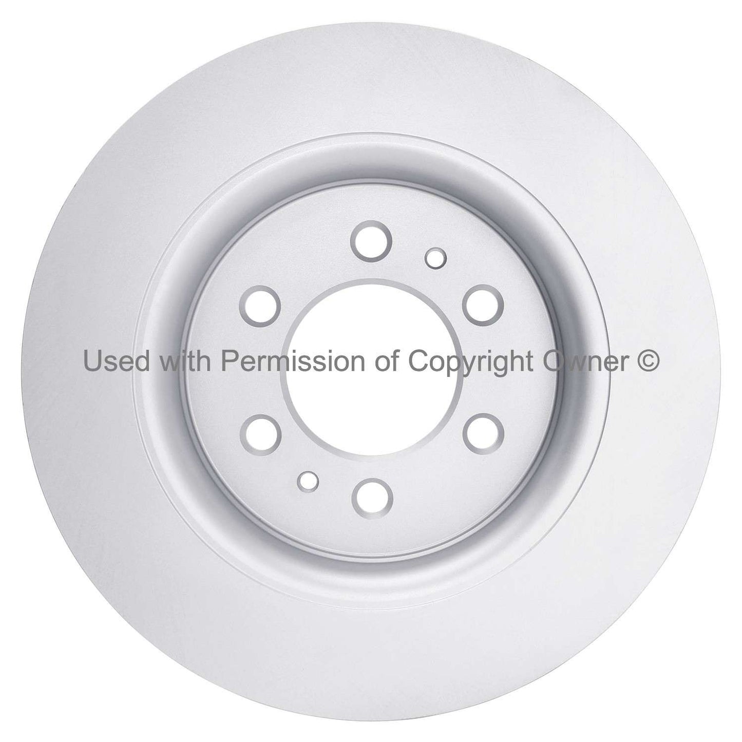 Back View of Front Disc Brake Rotor MPA BR42251G