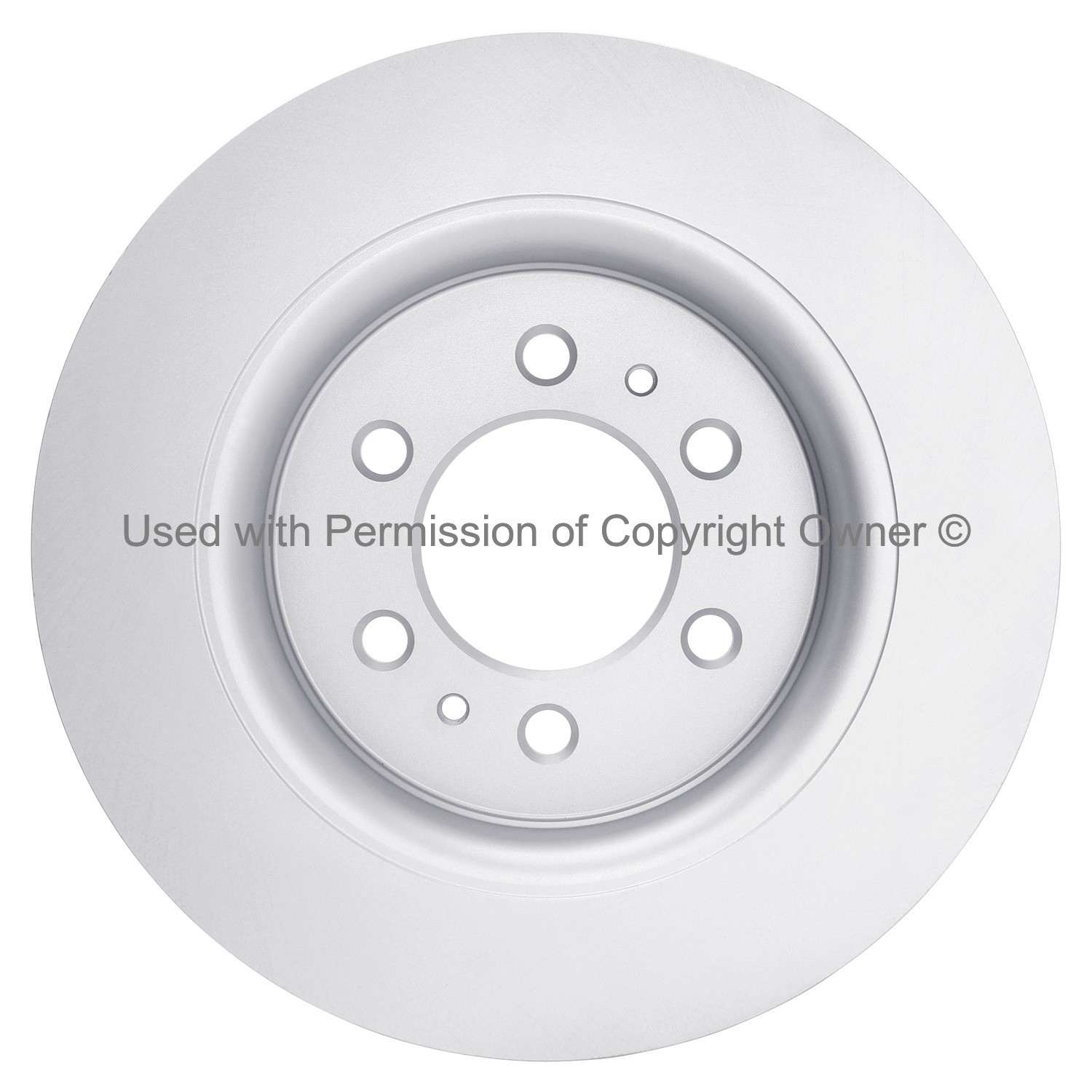 Back View of Front Disc Brake Rotor MPA BR42251G