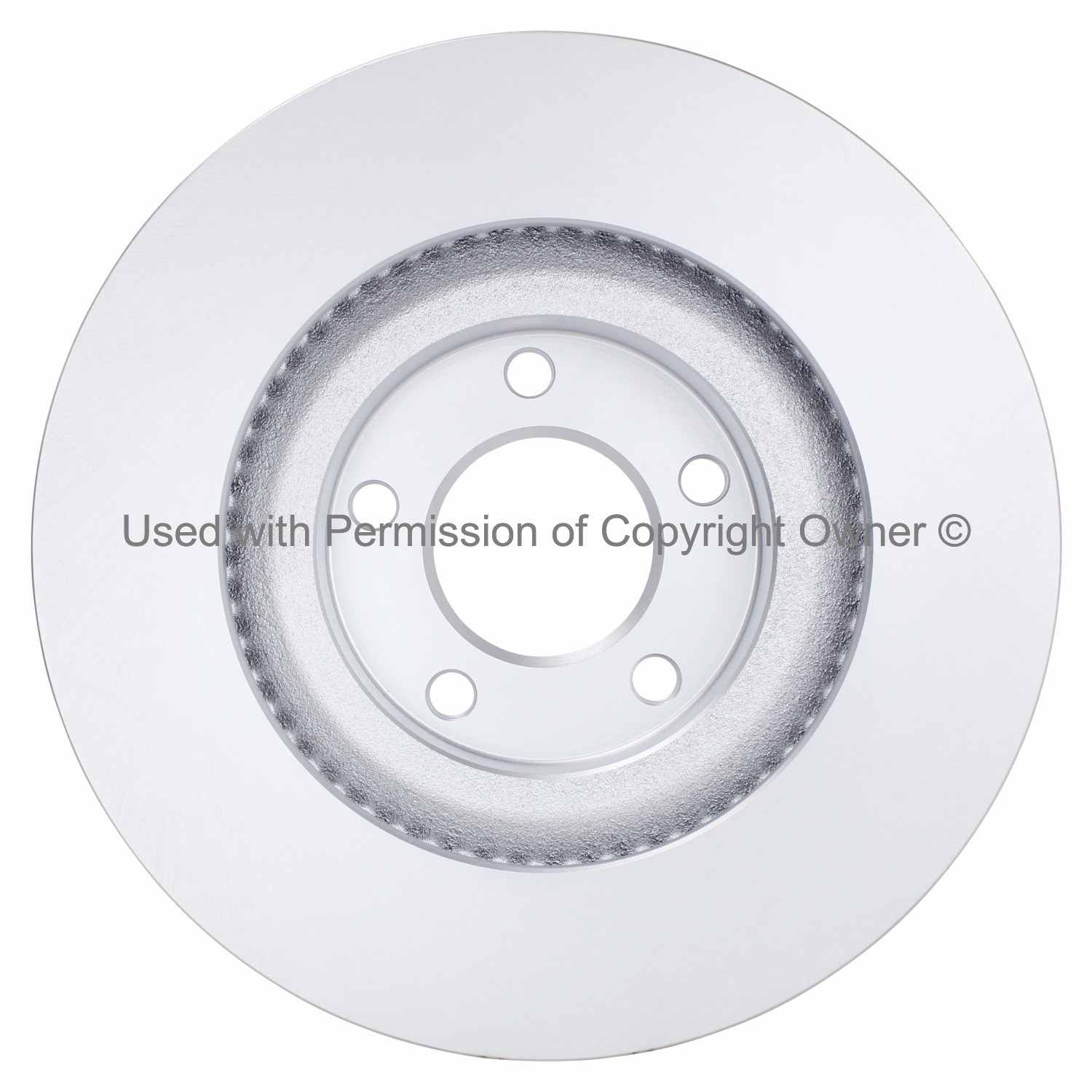 Back View of Front Disc Brake Rotor MPA BR42255G