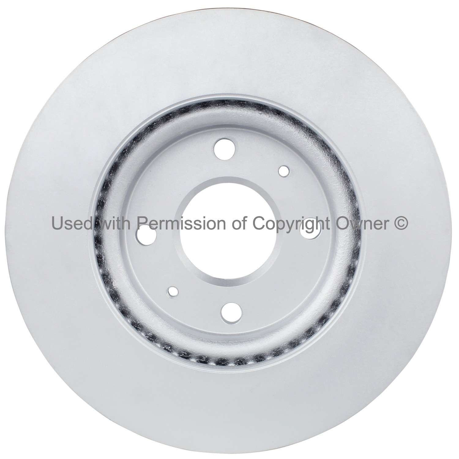 Back View of Front Disc Brake Rotor MPA BR42257G