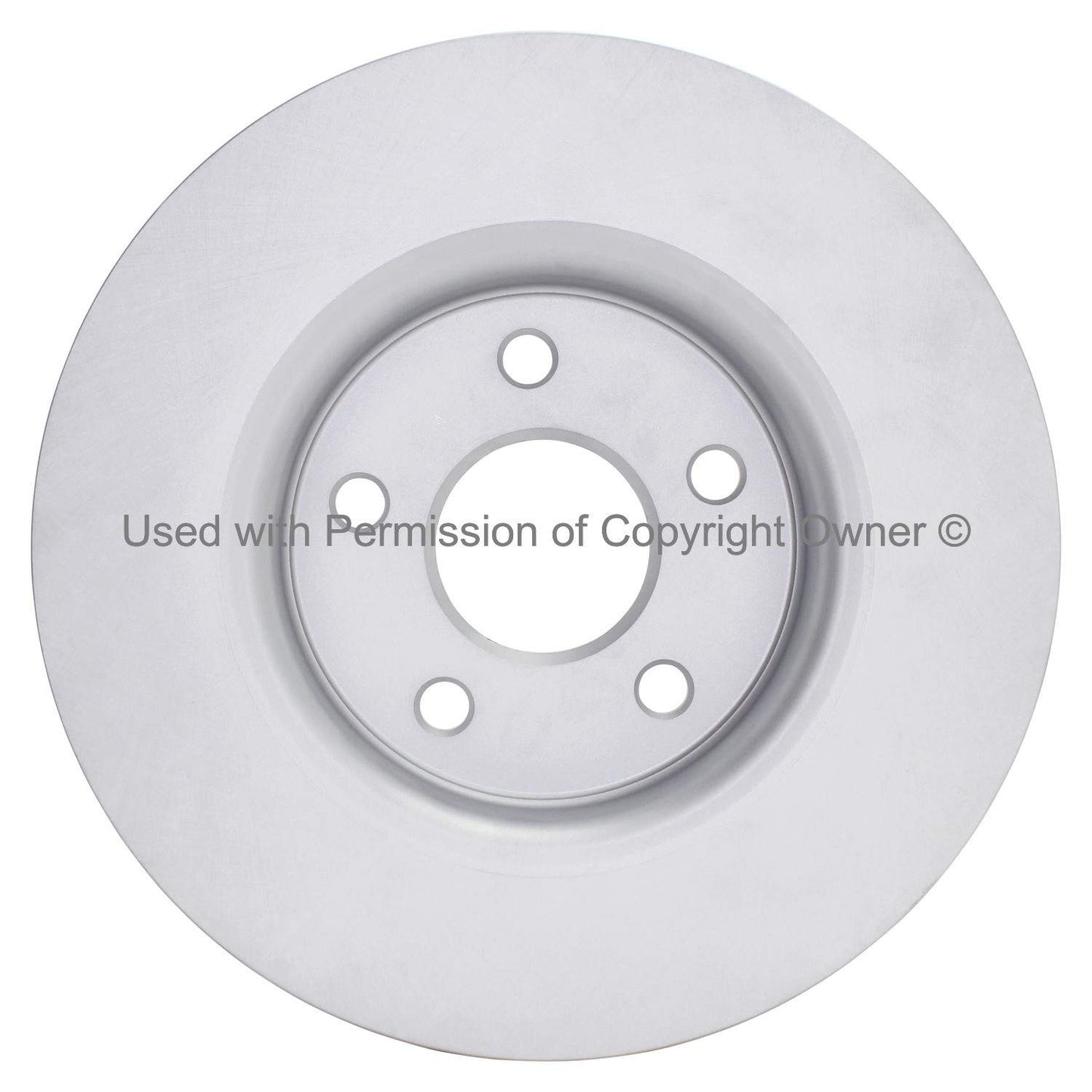 Back View of Front Disc Brake Rotor MPA BR43082G