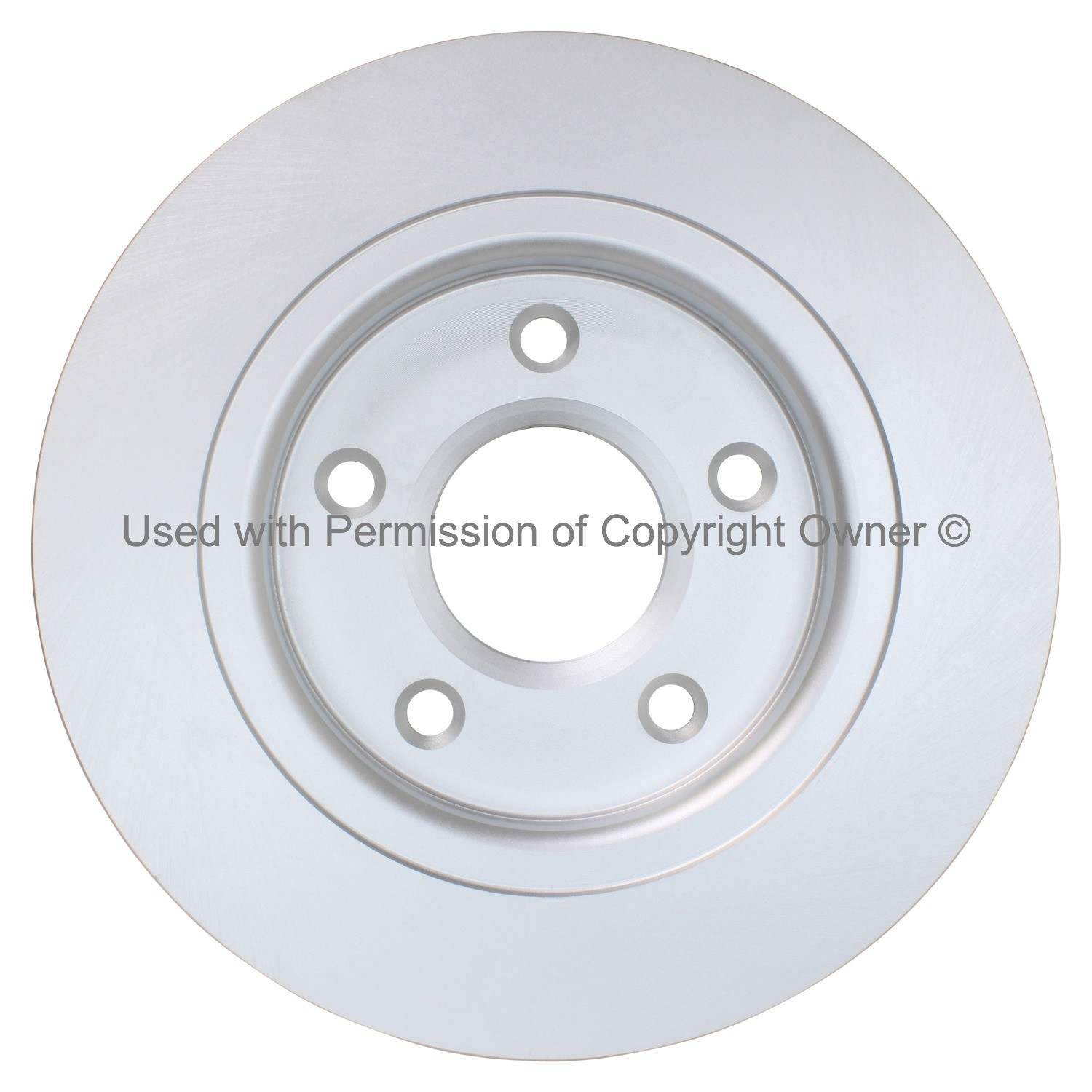 Back View of Rear Disc Brake Rotor MPA BR43177G