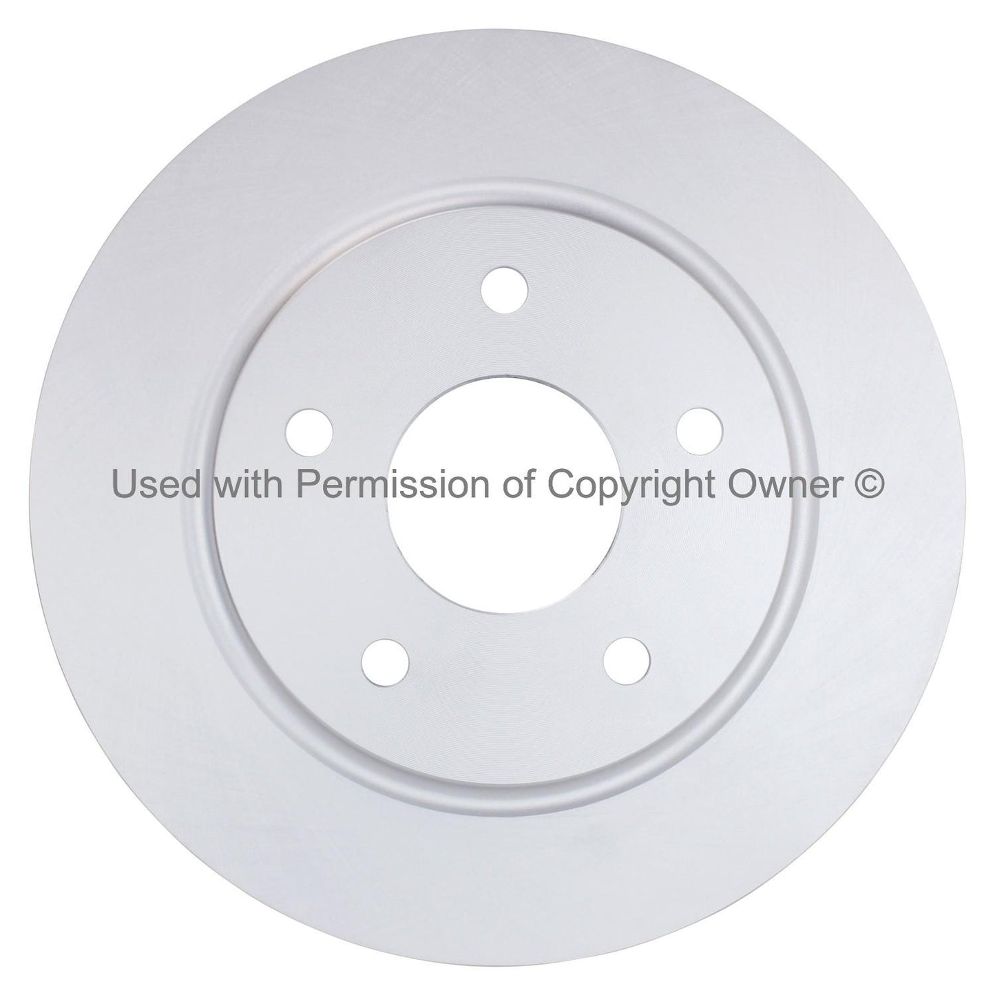 Front View of Rear Disc Brake Rotor MPA BR43177G