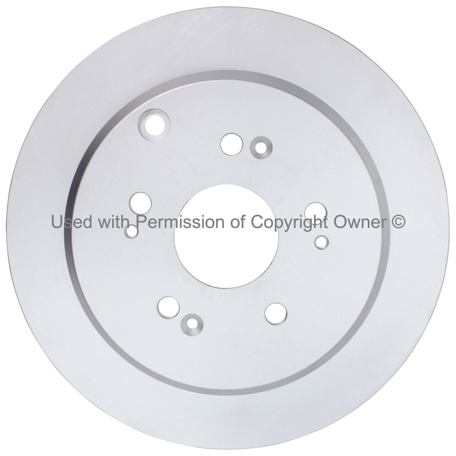 Front View of Rear Disc Brake Rotor MPA BR44317G