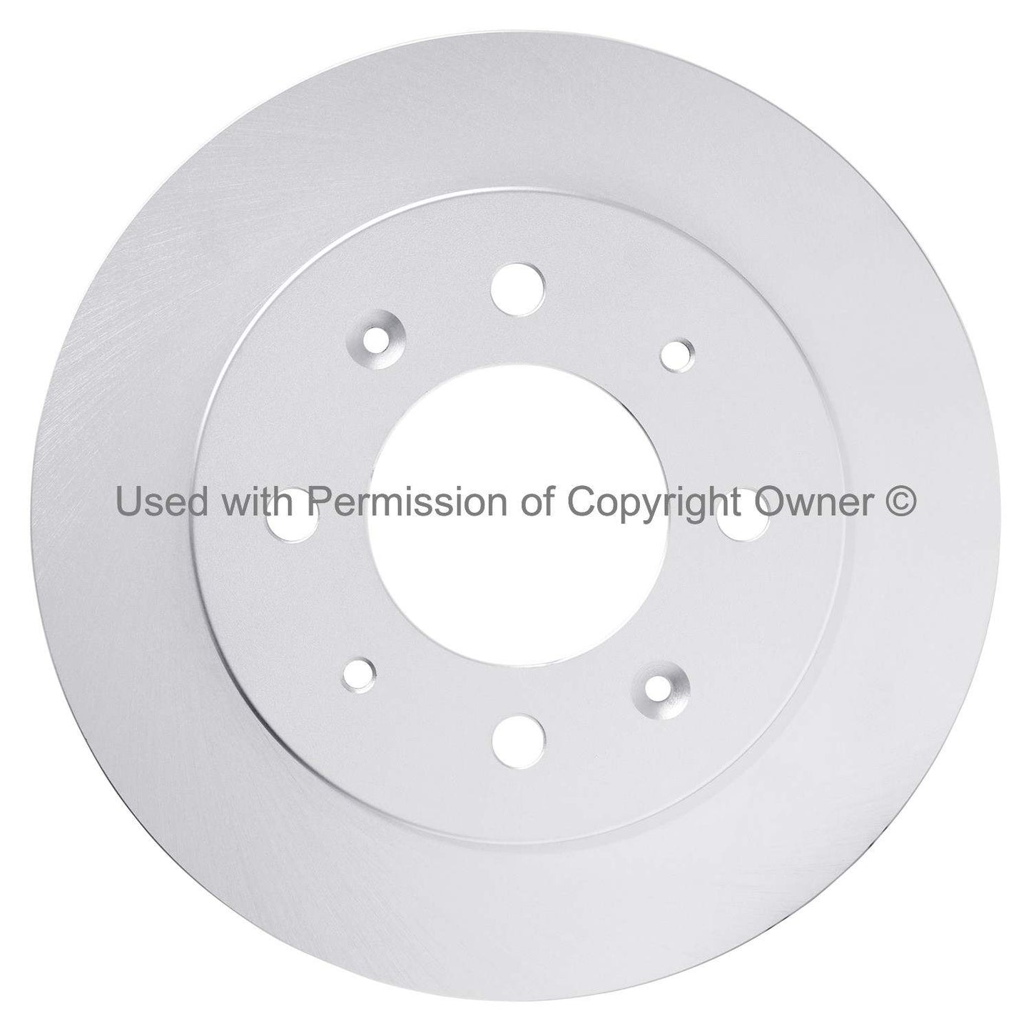 Front View of Rear Disc Brake Rotor MPA BR44572G