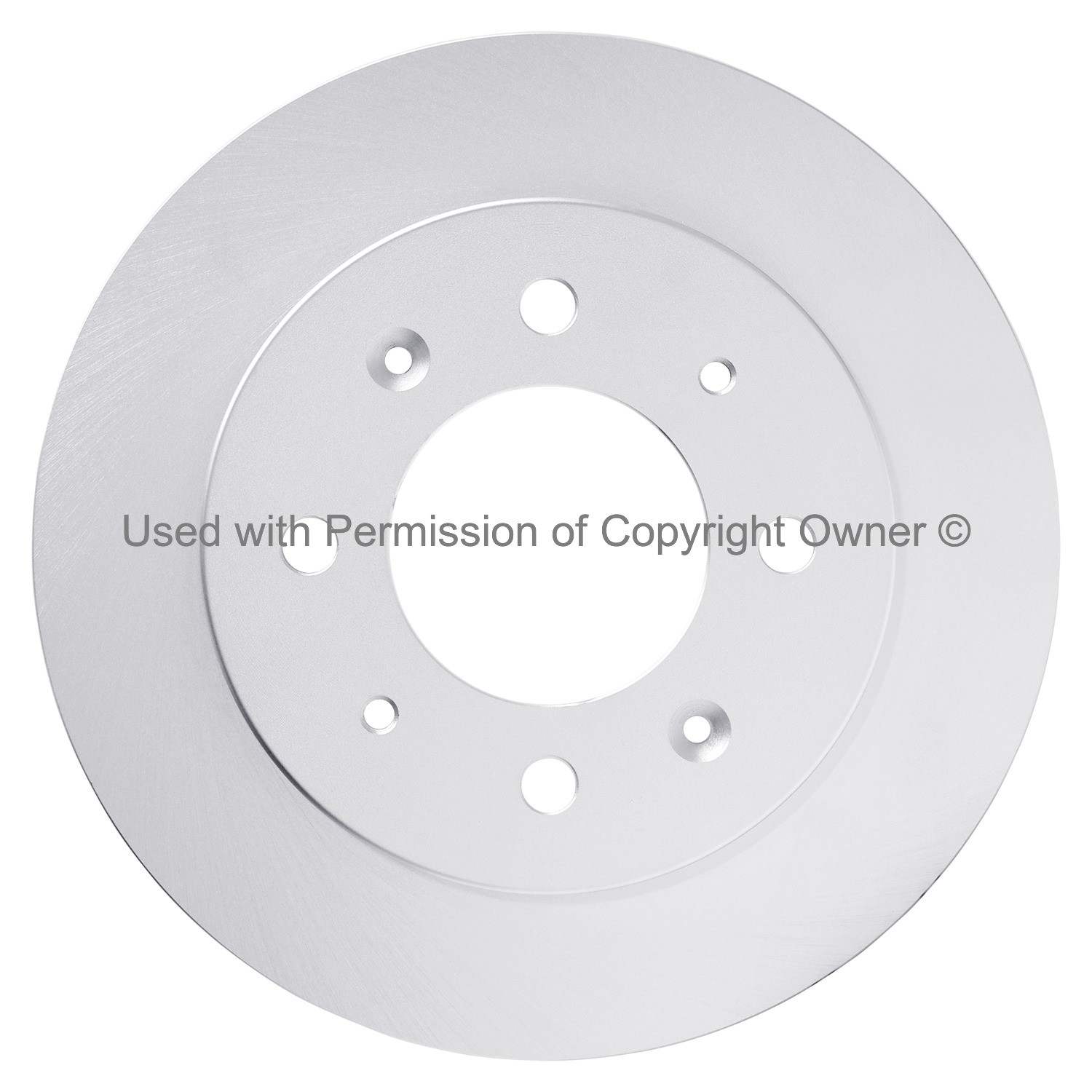 Front View of Rear Disc Brake Rotor MPA BR44572G