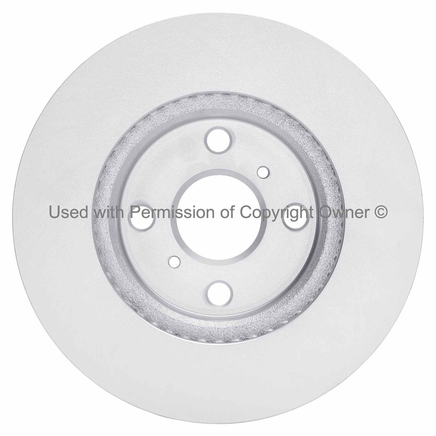 Back View of Front Disc Brake Rotor MPA BR44579G