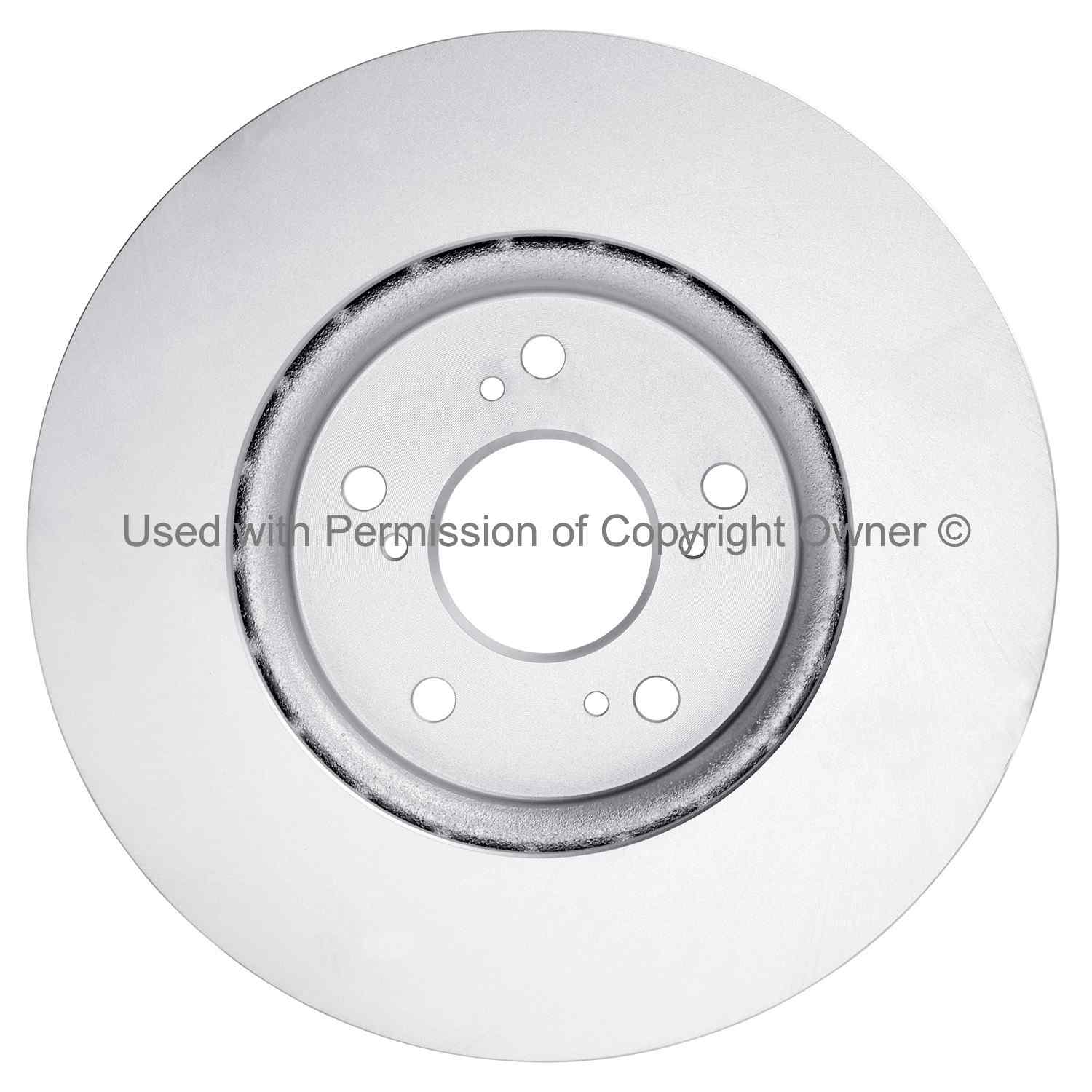 Back View of Front Disc Brake Rotor MPA BR44583G